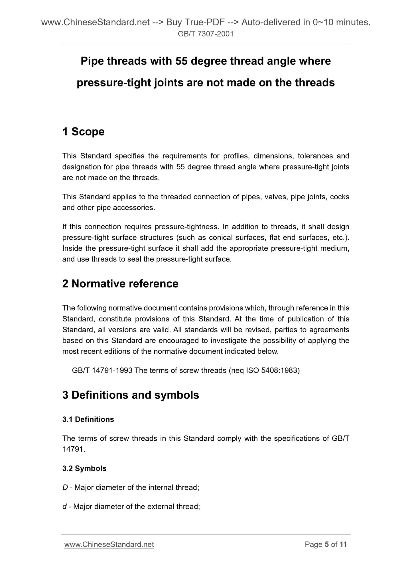 GB/T 7307-2001 Page 4