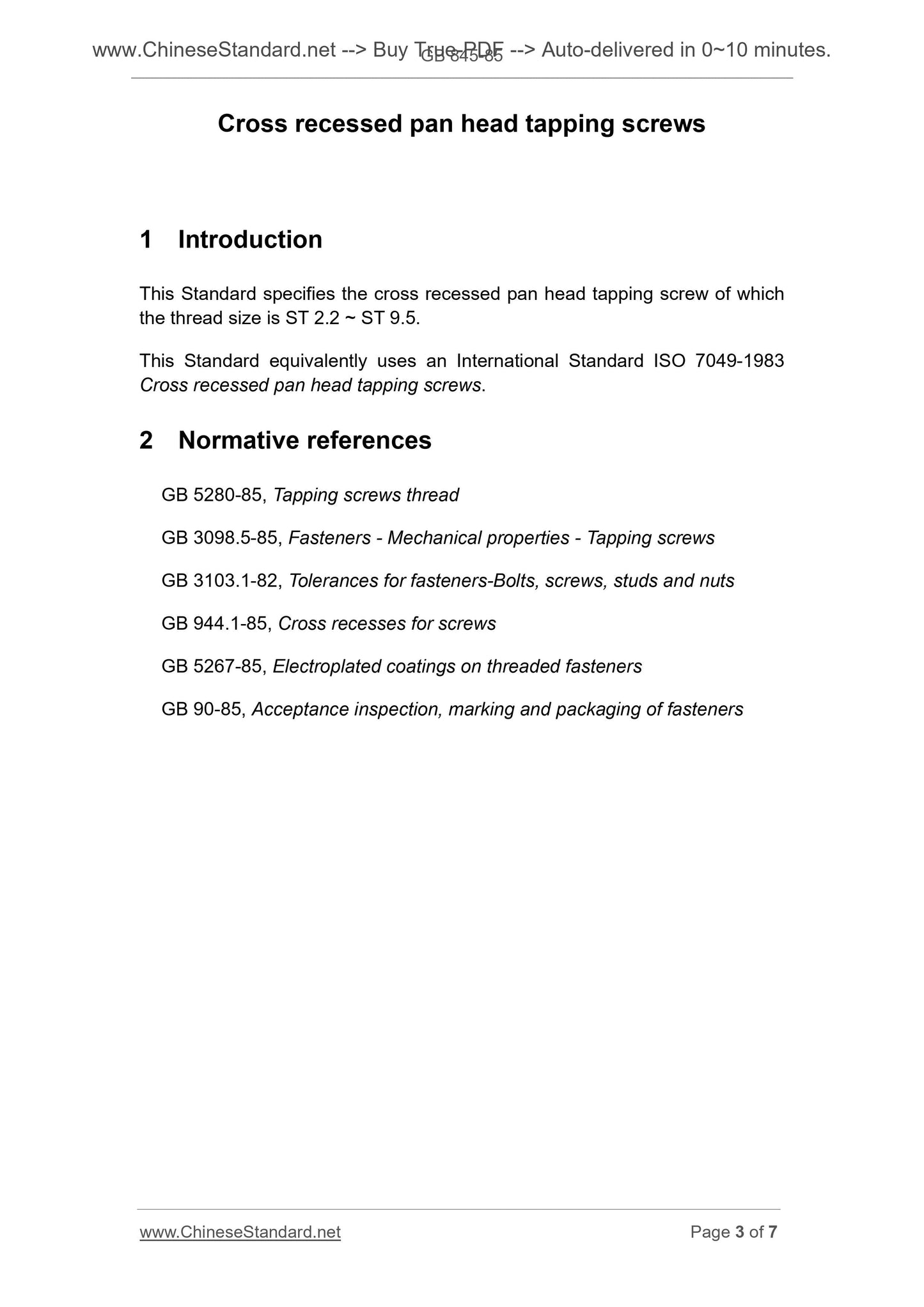 GB/T 845-1985 Page 3