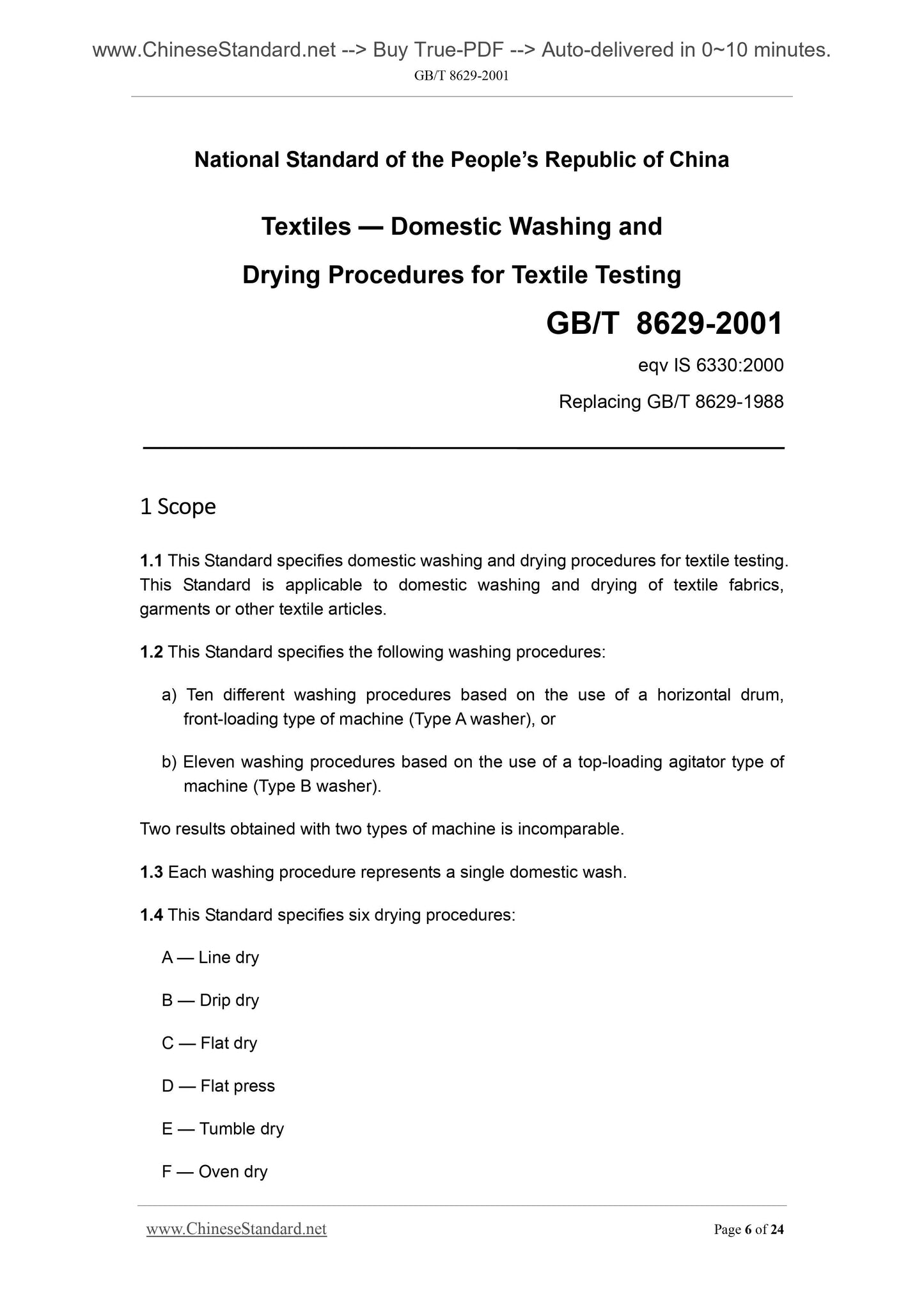 GB/T 8629-2001 Page 4
