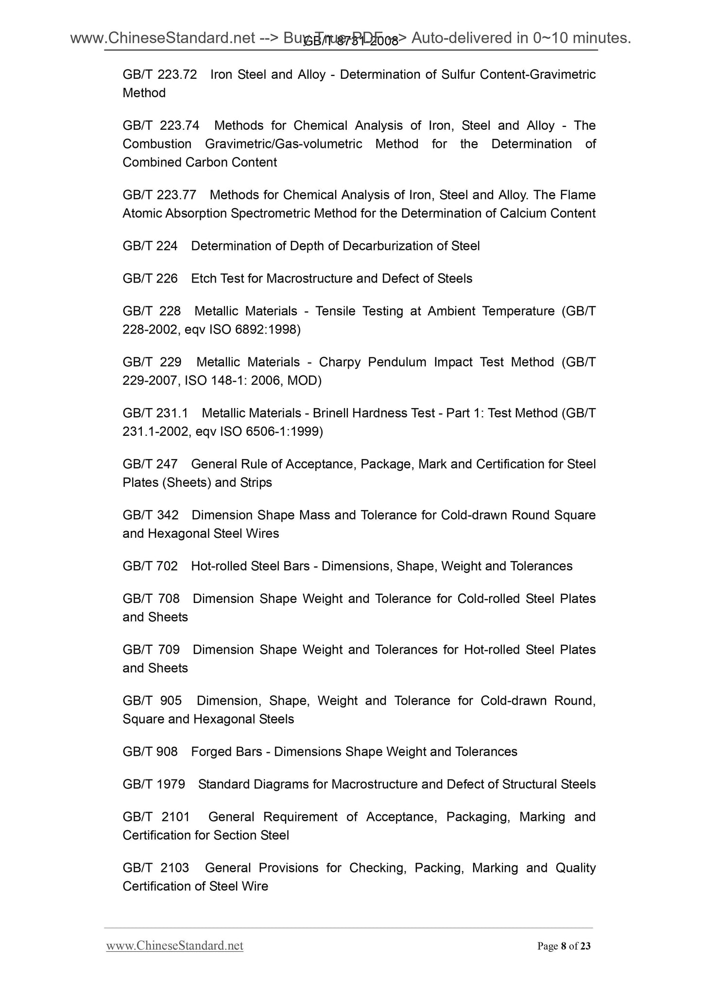 GB/T 8731-2008 Page 8