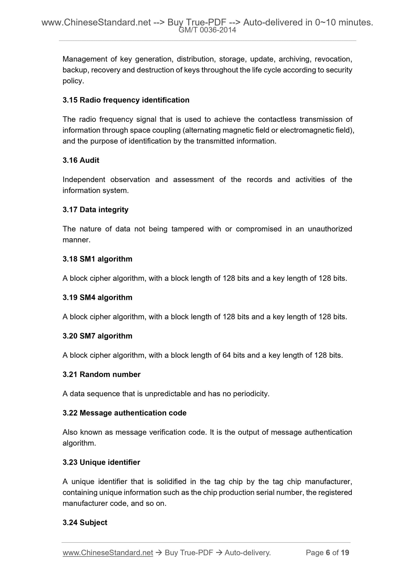 GM/T 0036-2014 Page 5