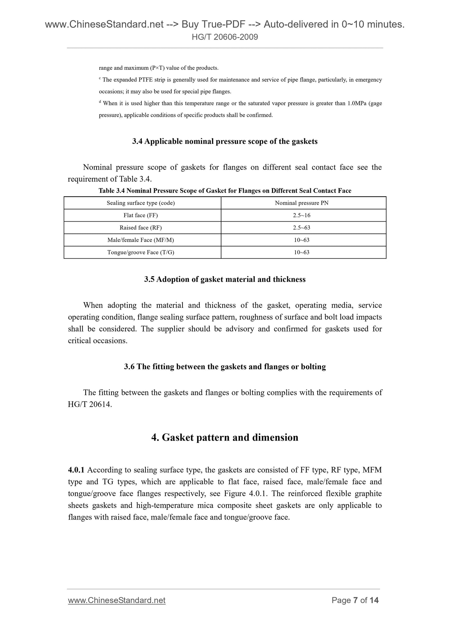 HG/T 20606-2009 Page 5