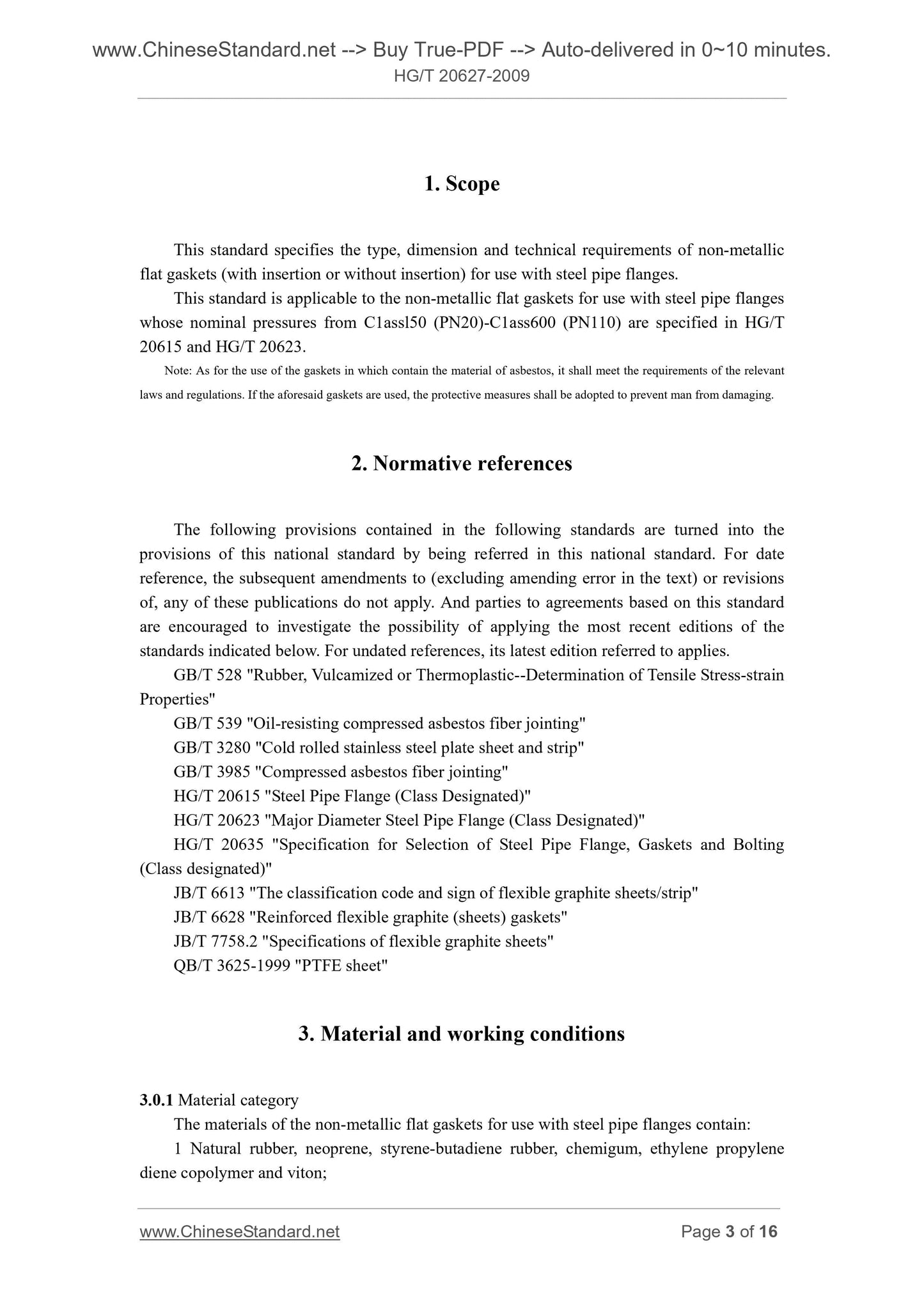 HG/T 20627-2009 Page 3