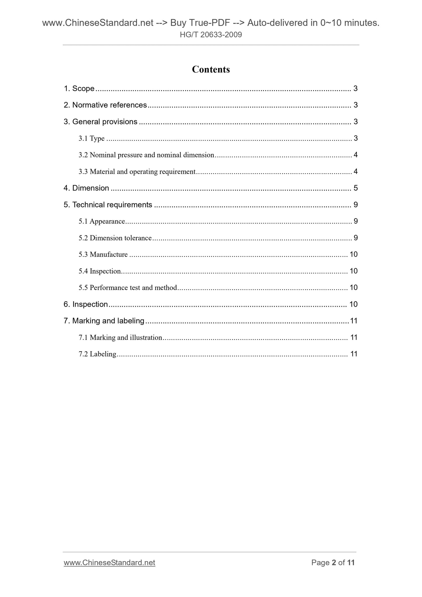 HG/T 20633-2009 Page 2