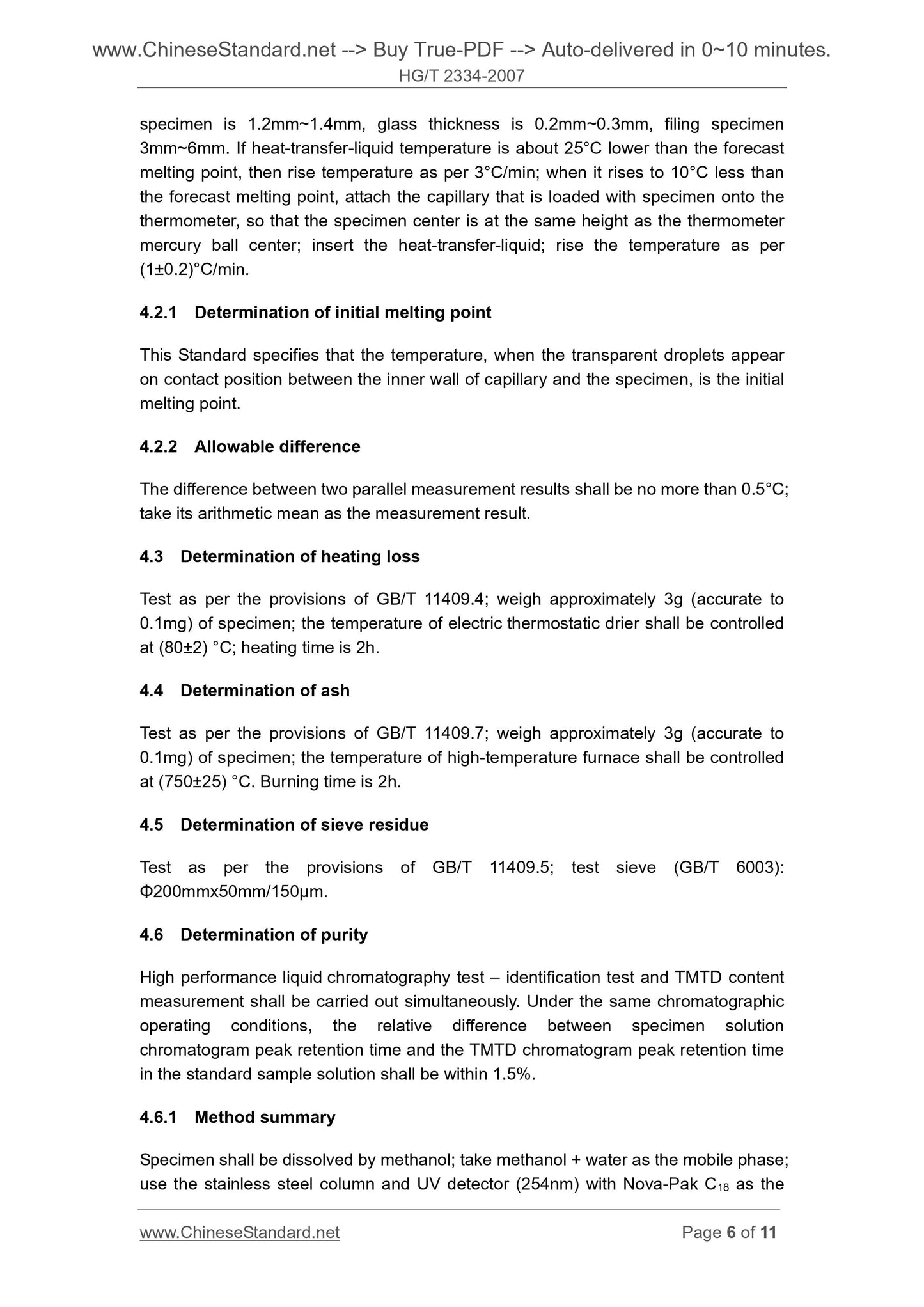 HG/T 2334-2007 Page 5