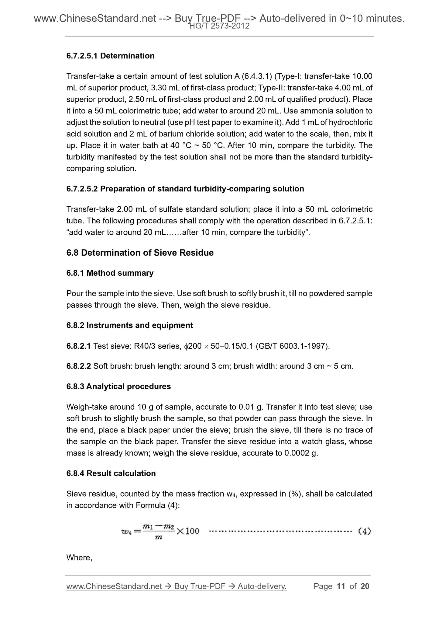 HG/T 2573-2012 Page 6