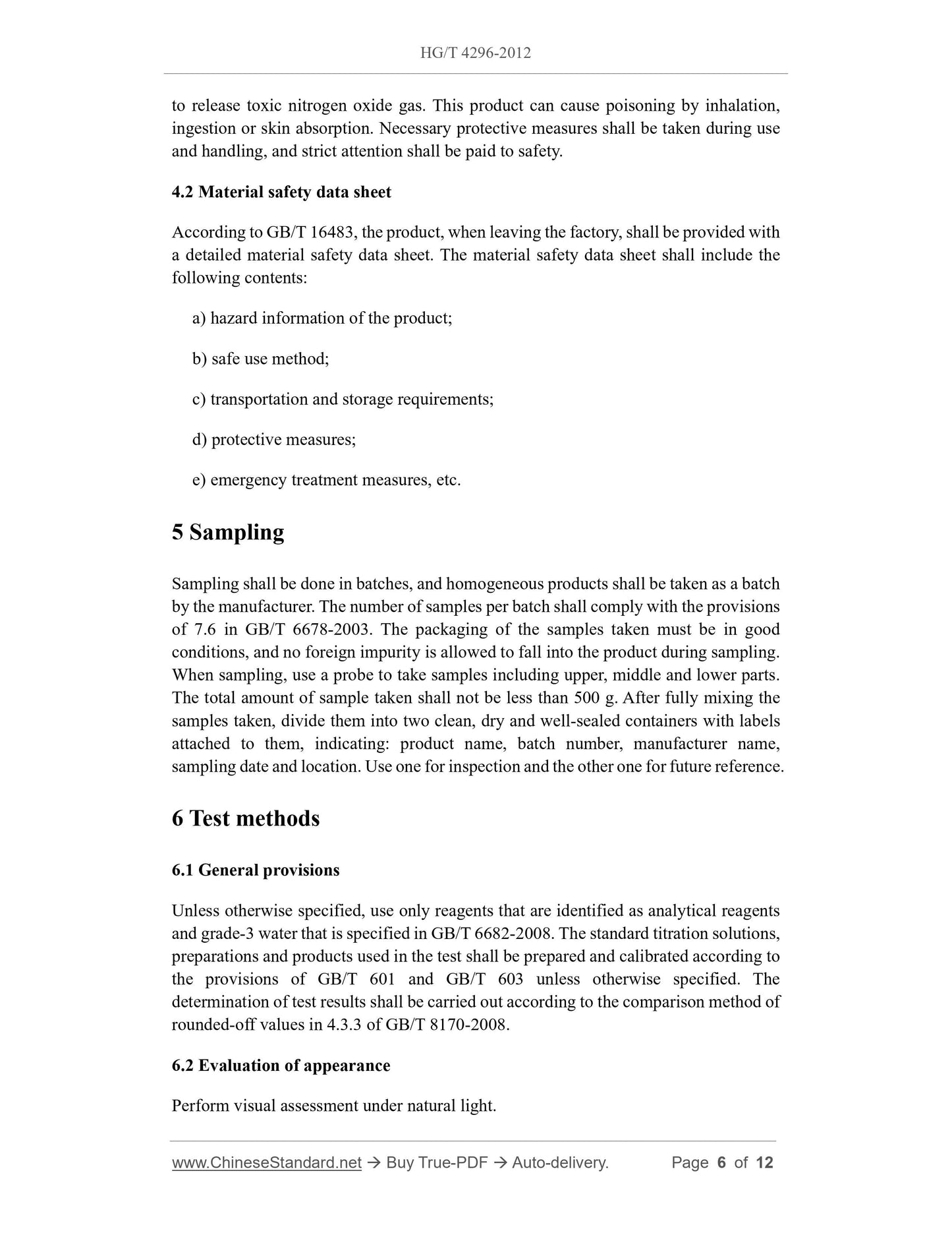 HG/T 4296-2012 Page 4