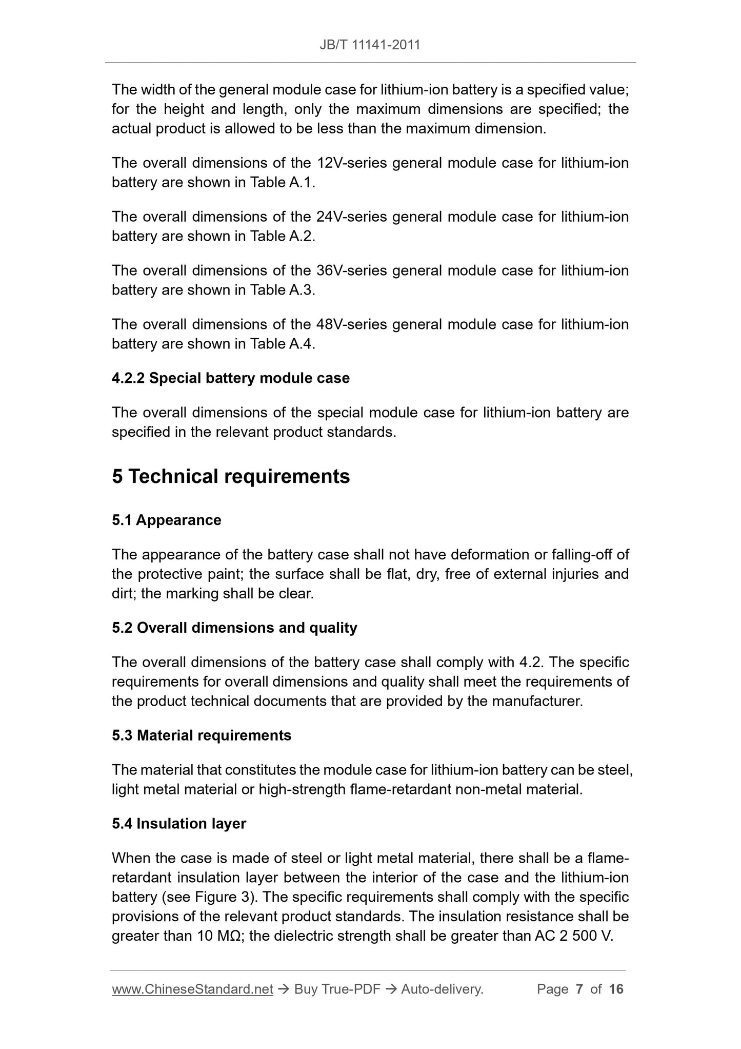 JB/T 11141-2011 Page 5