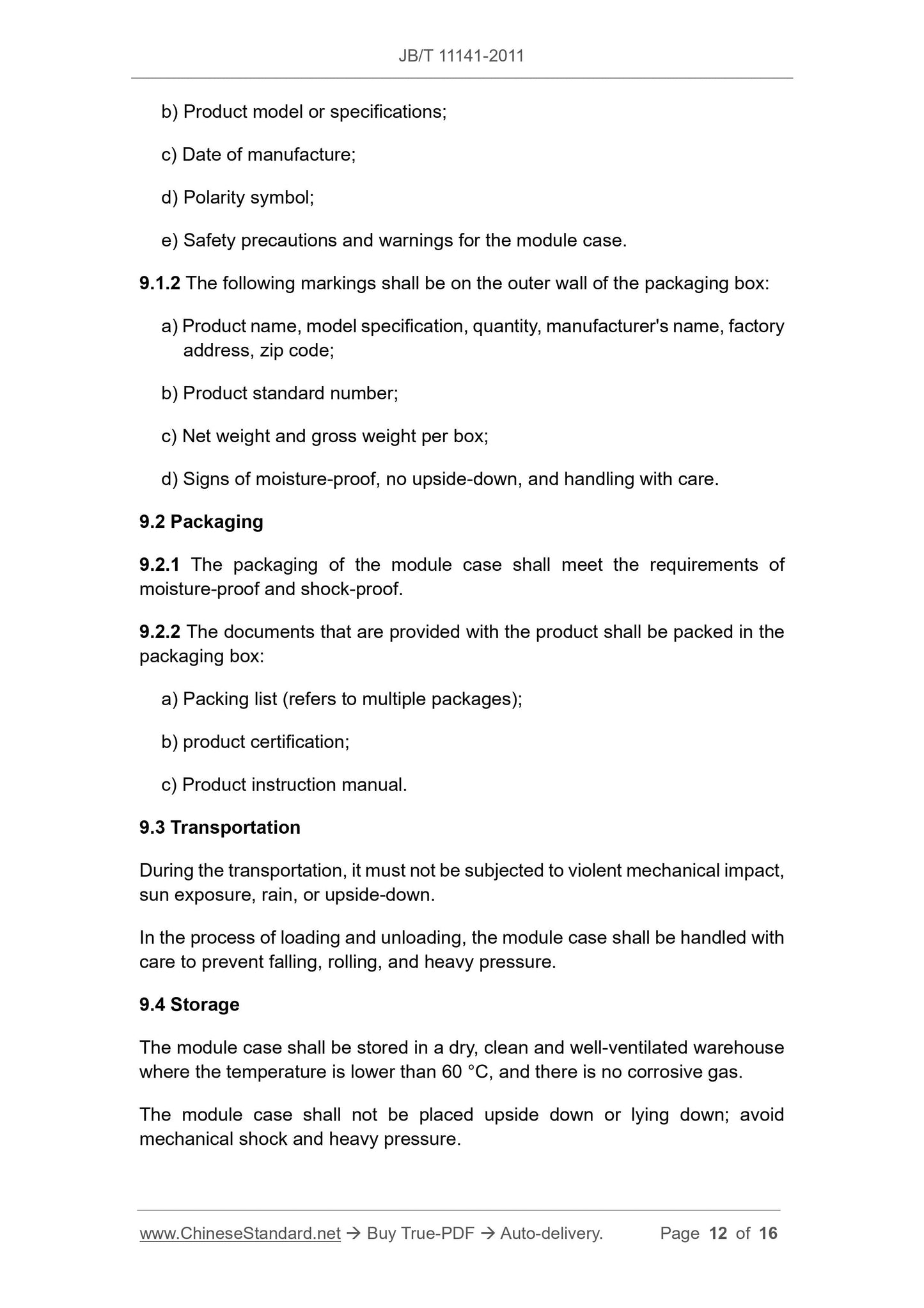JB/T 11141-2011 Page 7