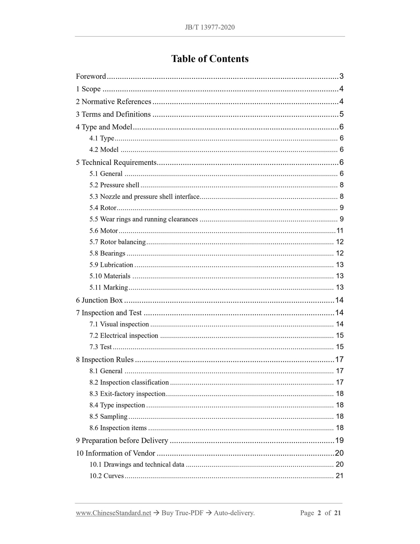 JB/T 13977-2020 Page 2
