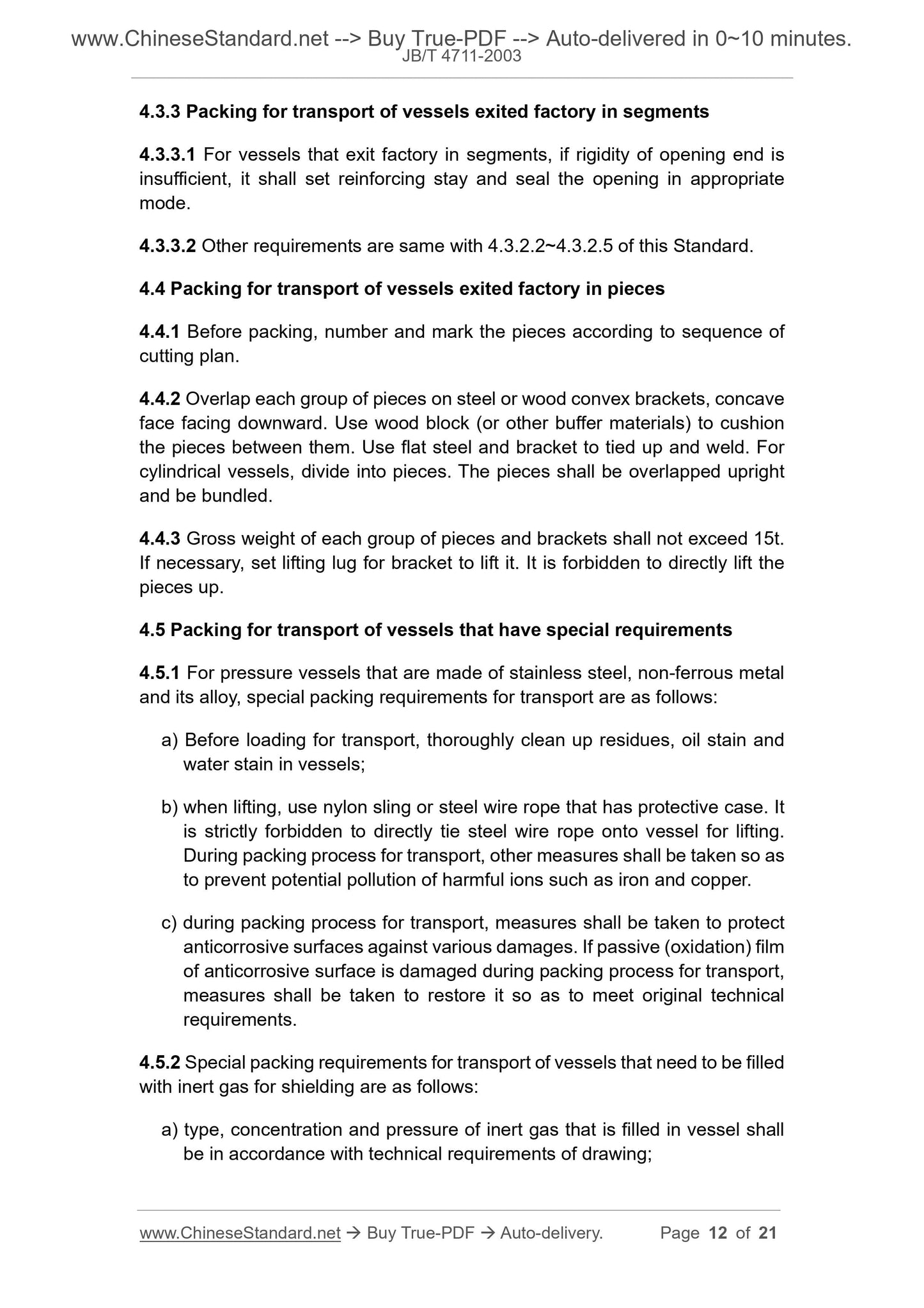 JB/T 4711-2003 Page 6
