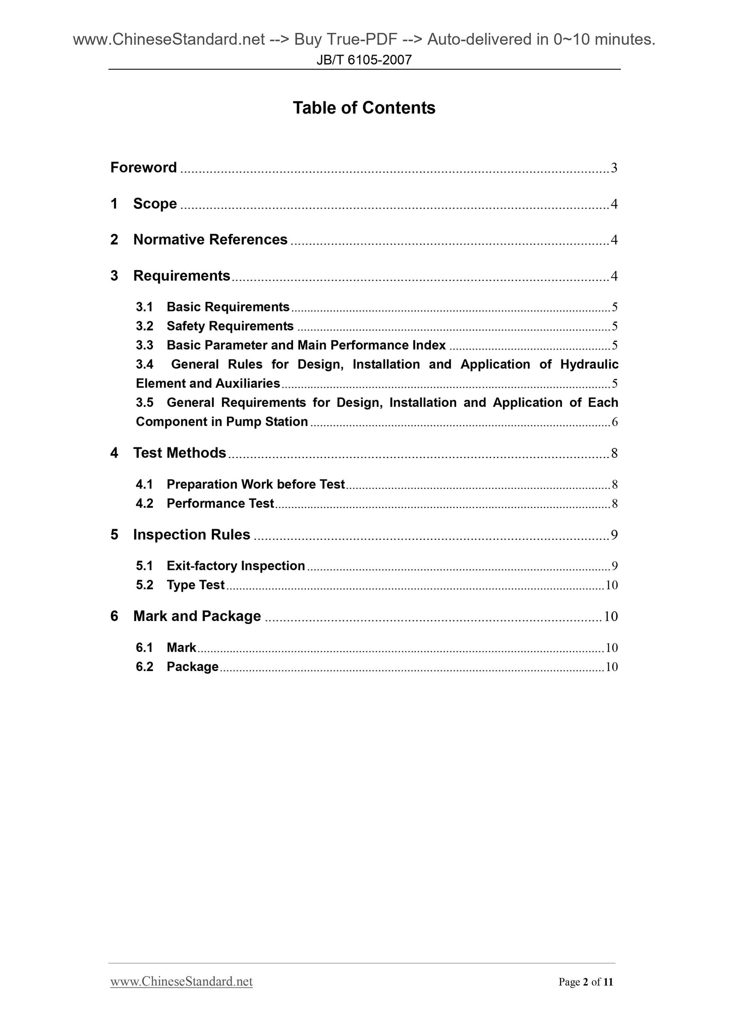JB/T 6105-2007 Page 2