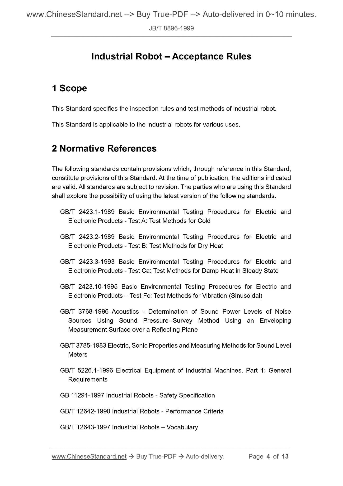 JB/T 8896-1999 Page 3