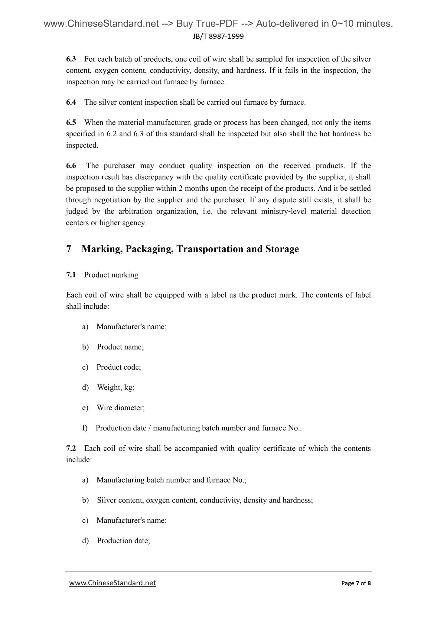 JB/T 8987-1999 Page 6