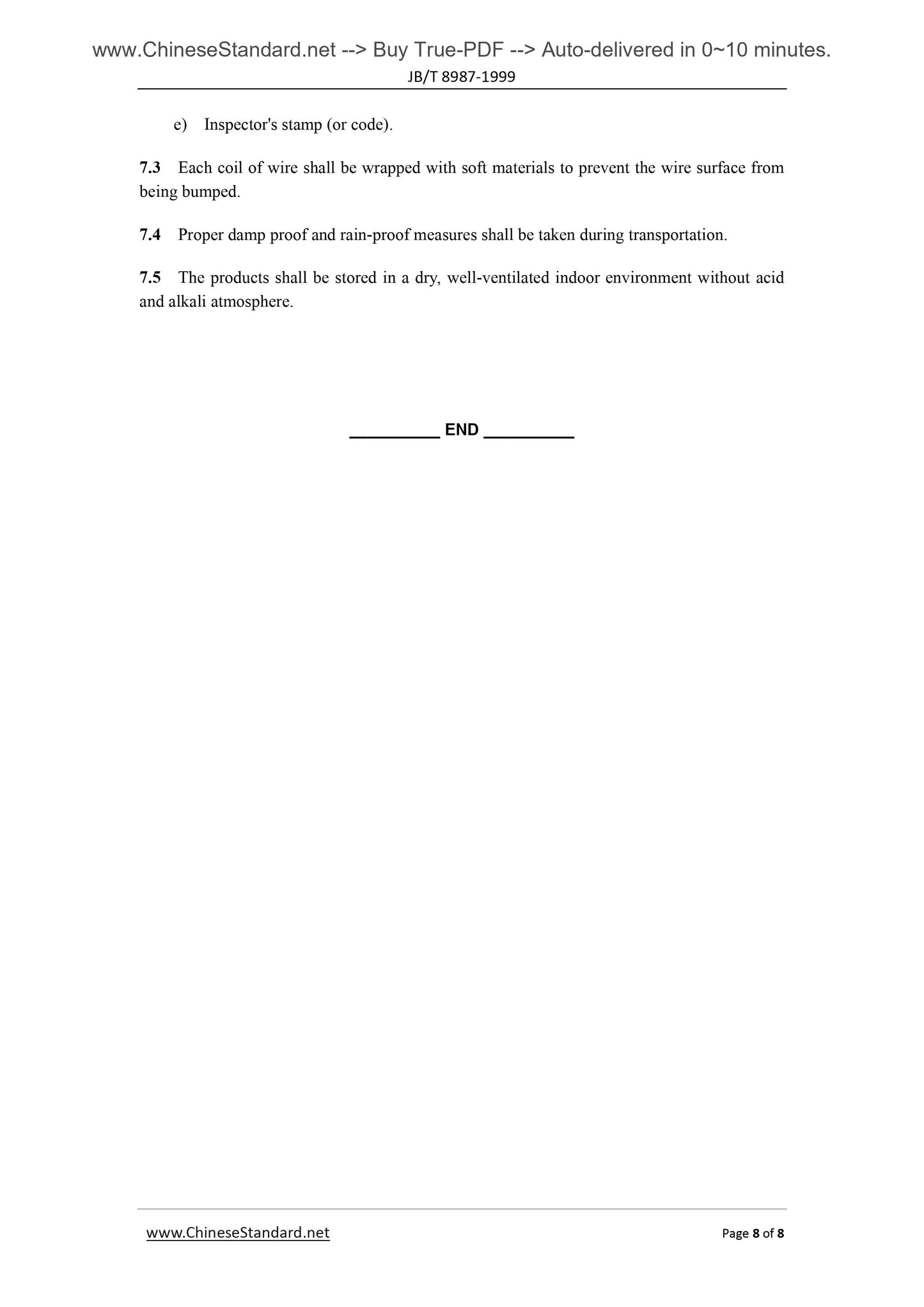 JB/T 8987-1999 Page 7