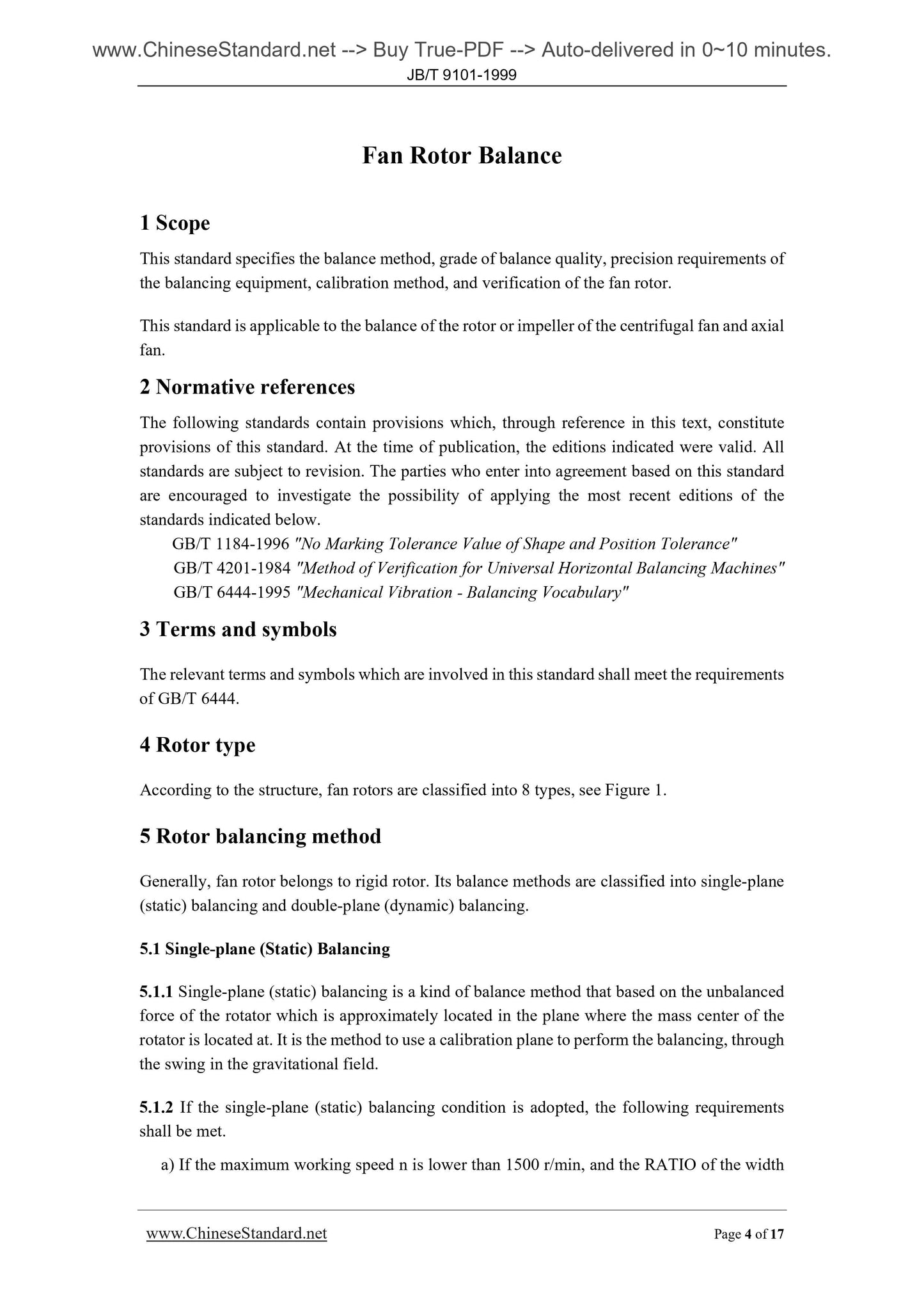JB/T 9101-1999 Page 4