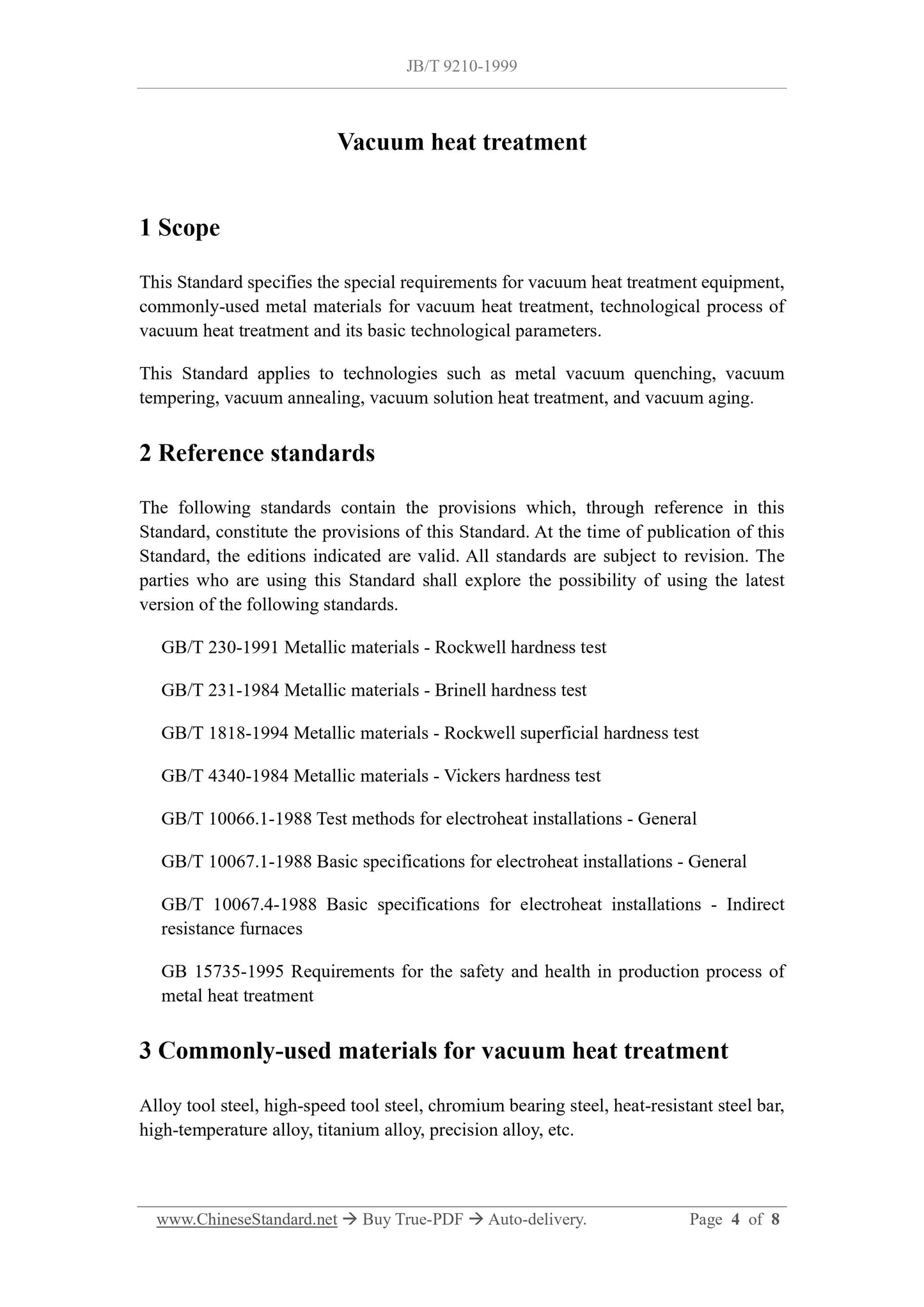JB/T 9210-1999 Page 3