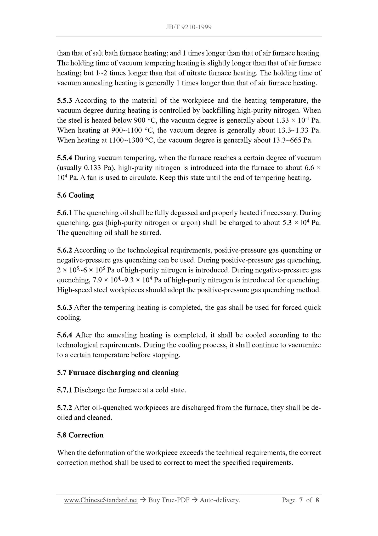 JB/T 9210-1999 Page 5