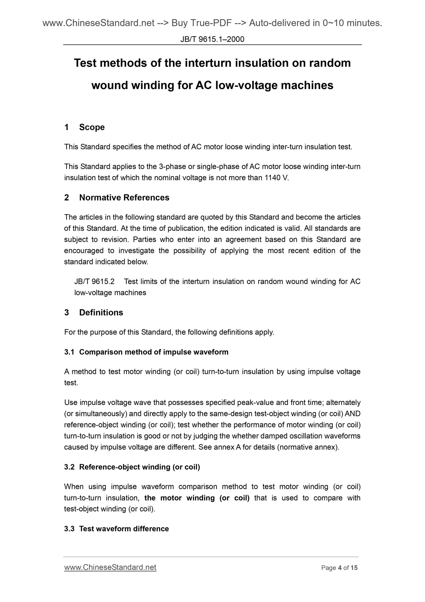 JB/T 9615.1-2000 Page 4