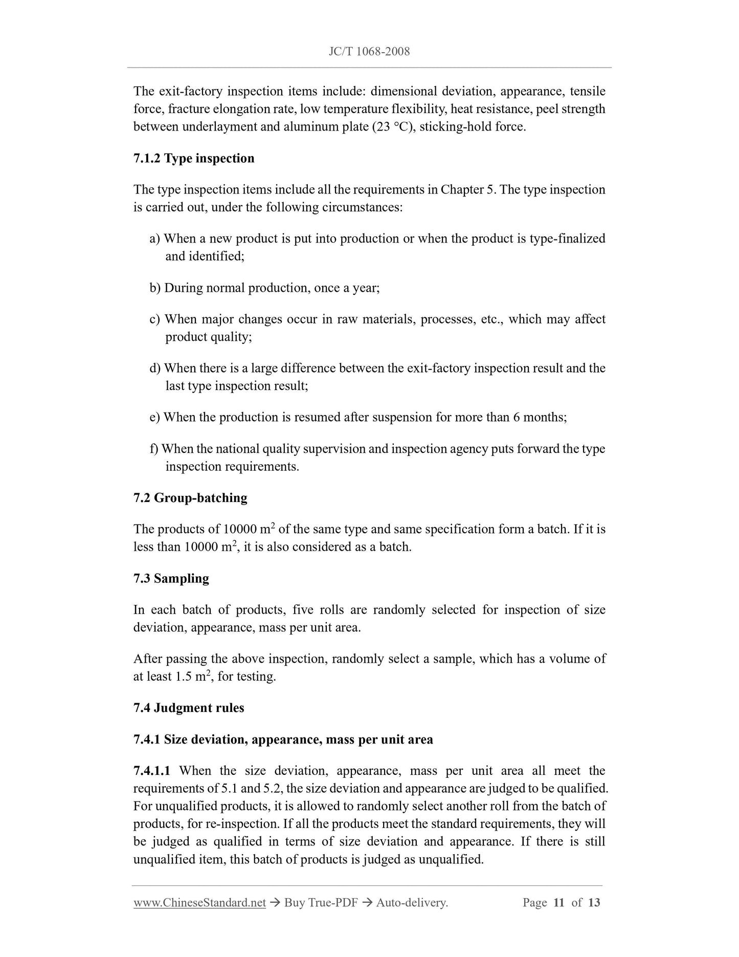 JC/T 1068-2008 Page 7