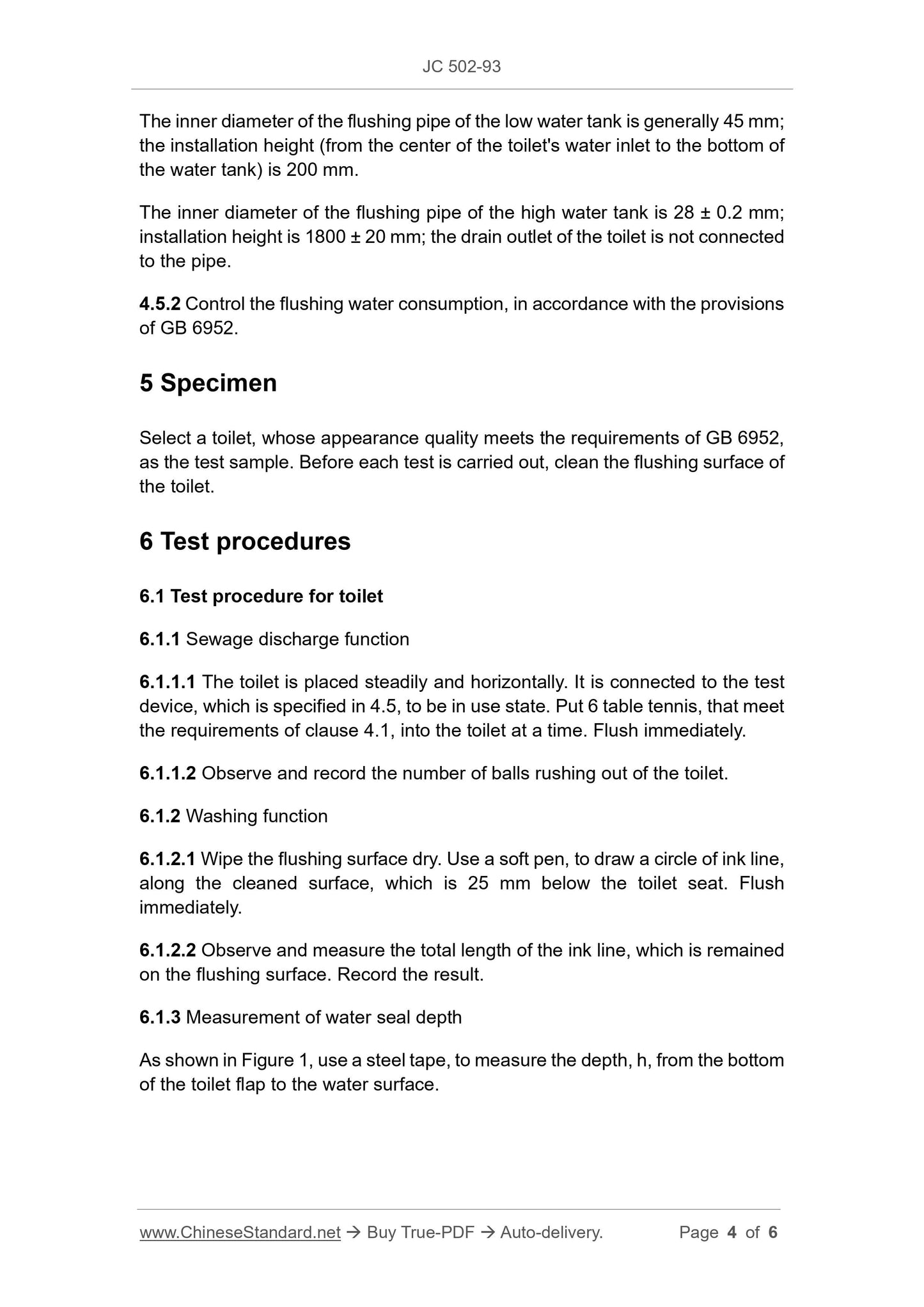 JC/T 502-1993 Page 4
