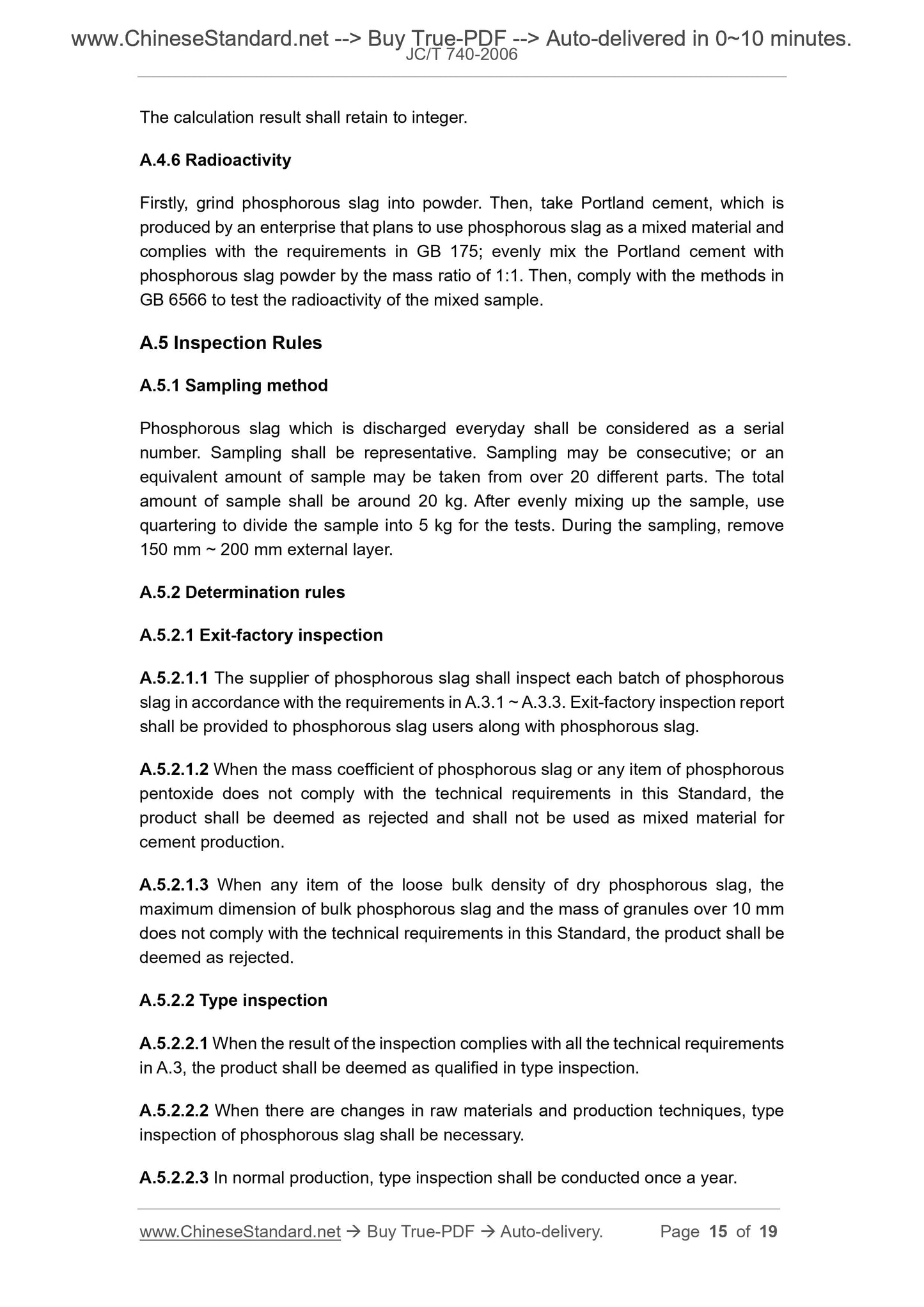 JC/T 740-2006 Page 9