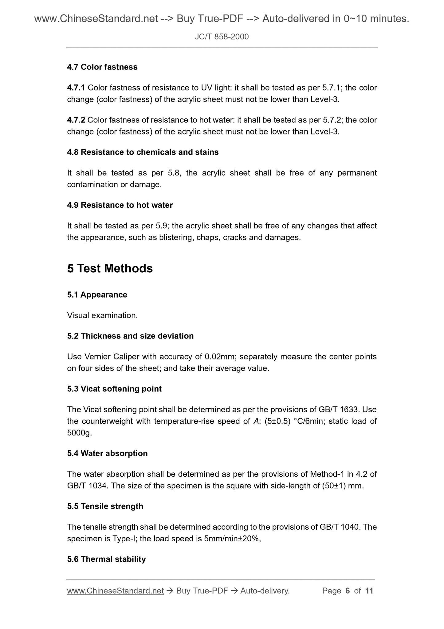 JC/T 858-2000 Page 4