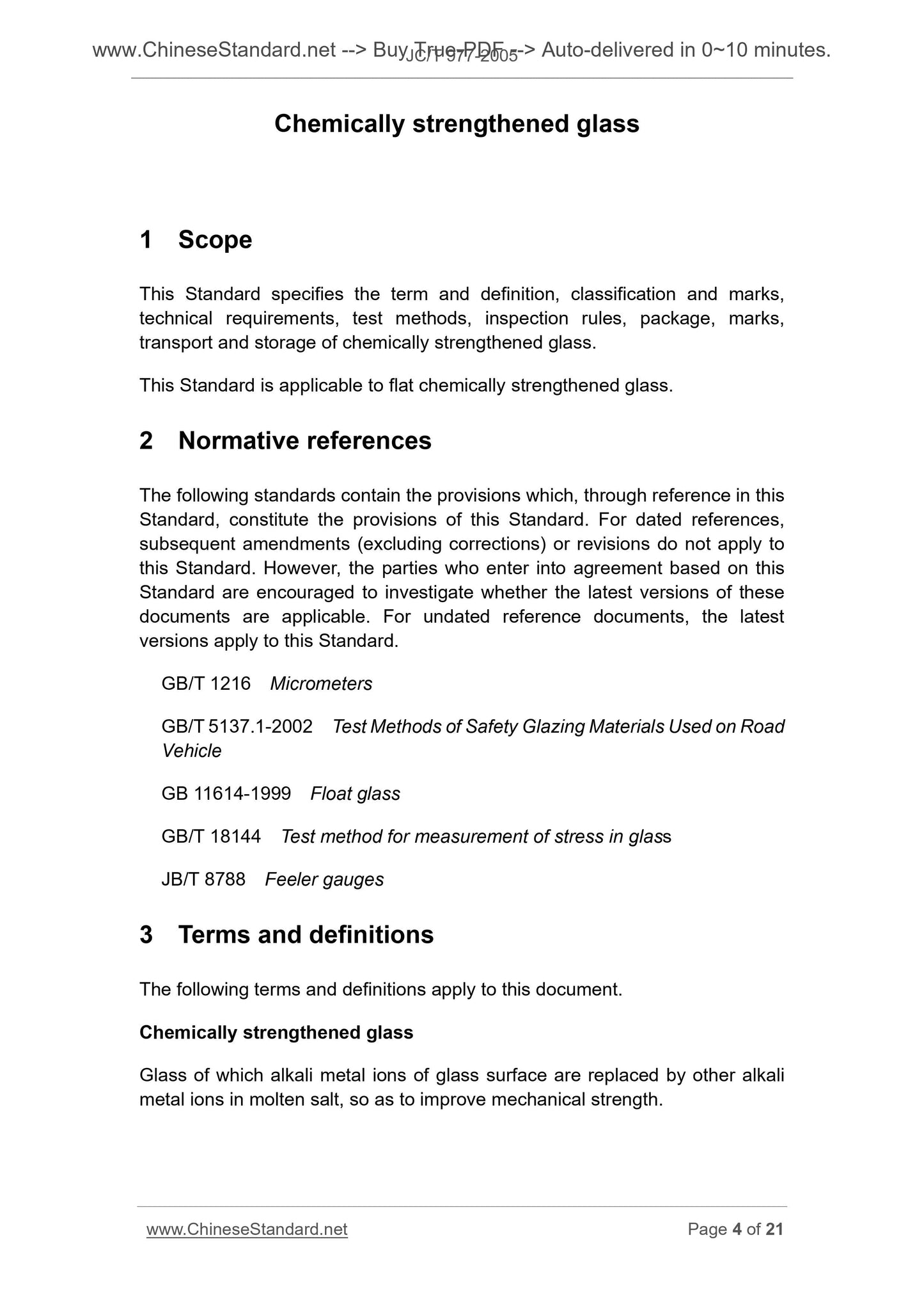 JC/T 977-2005 Page 4