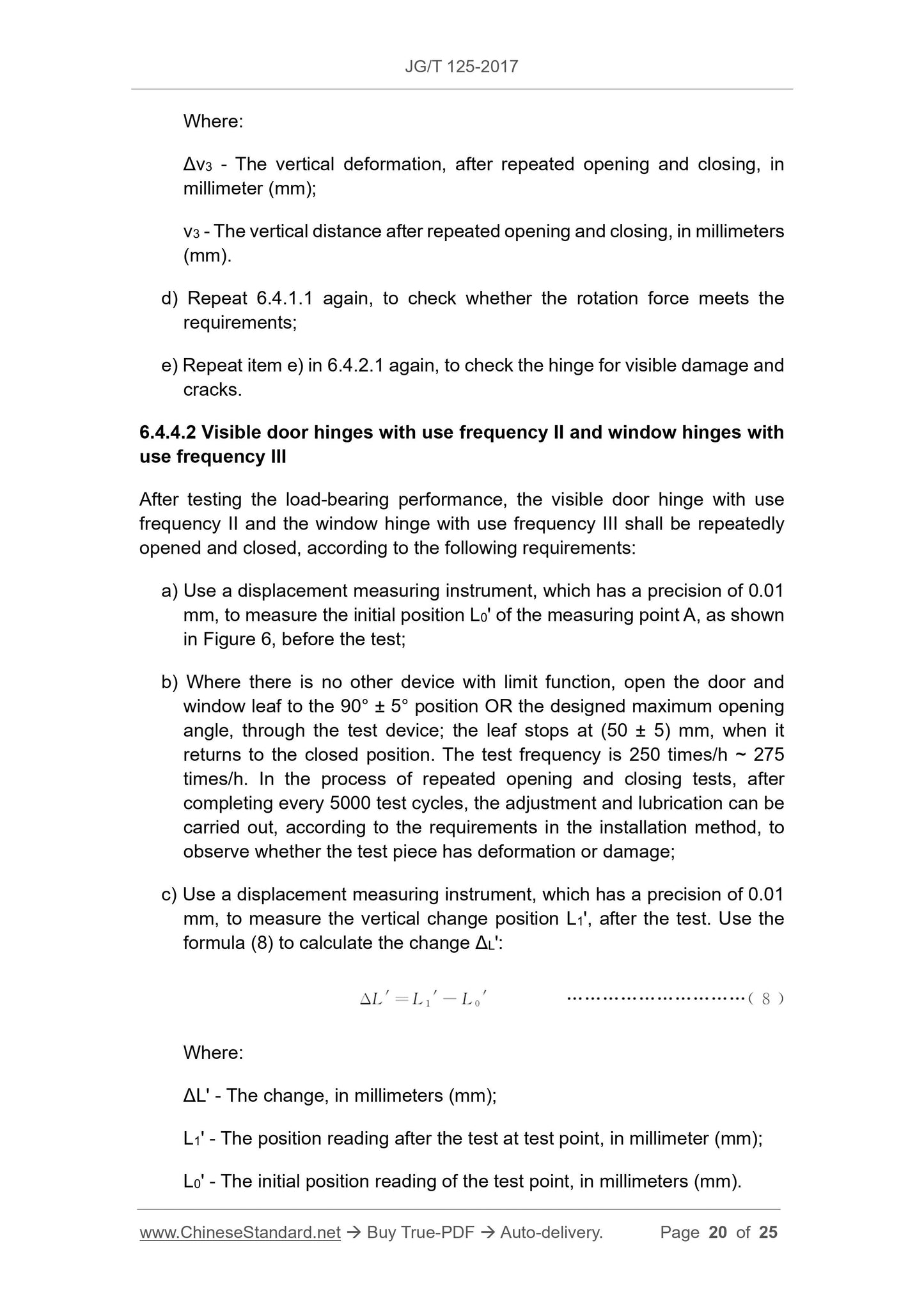 JG/T 125-2017 Page 8