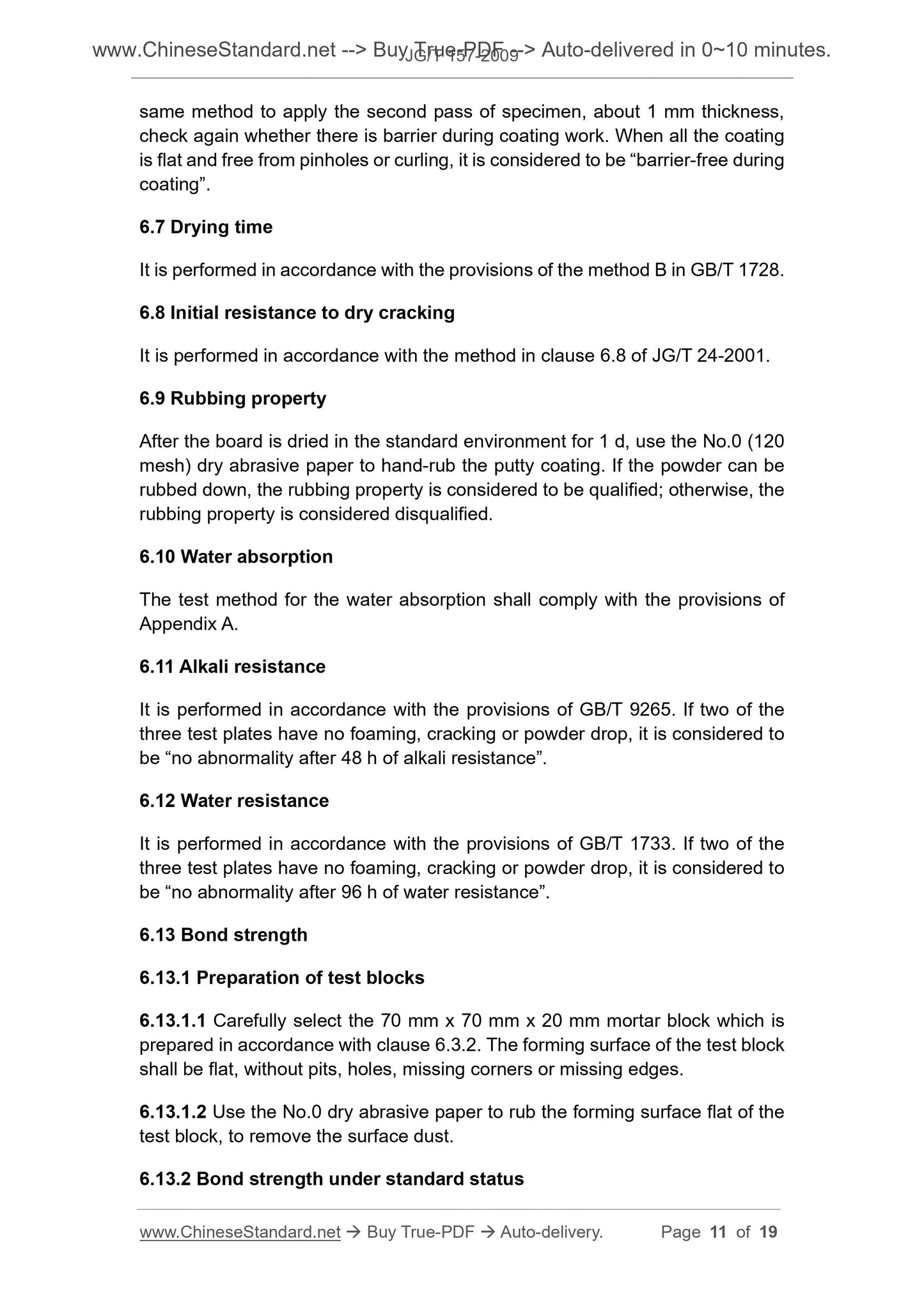 JG/T 157-2009 Page 7