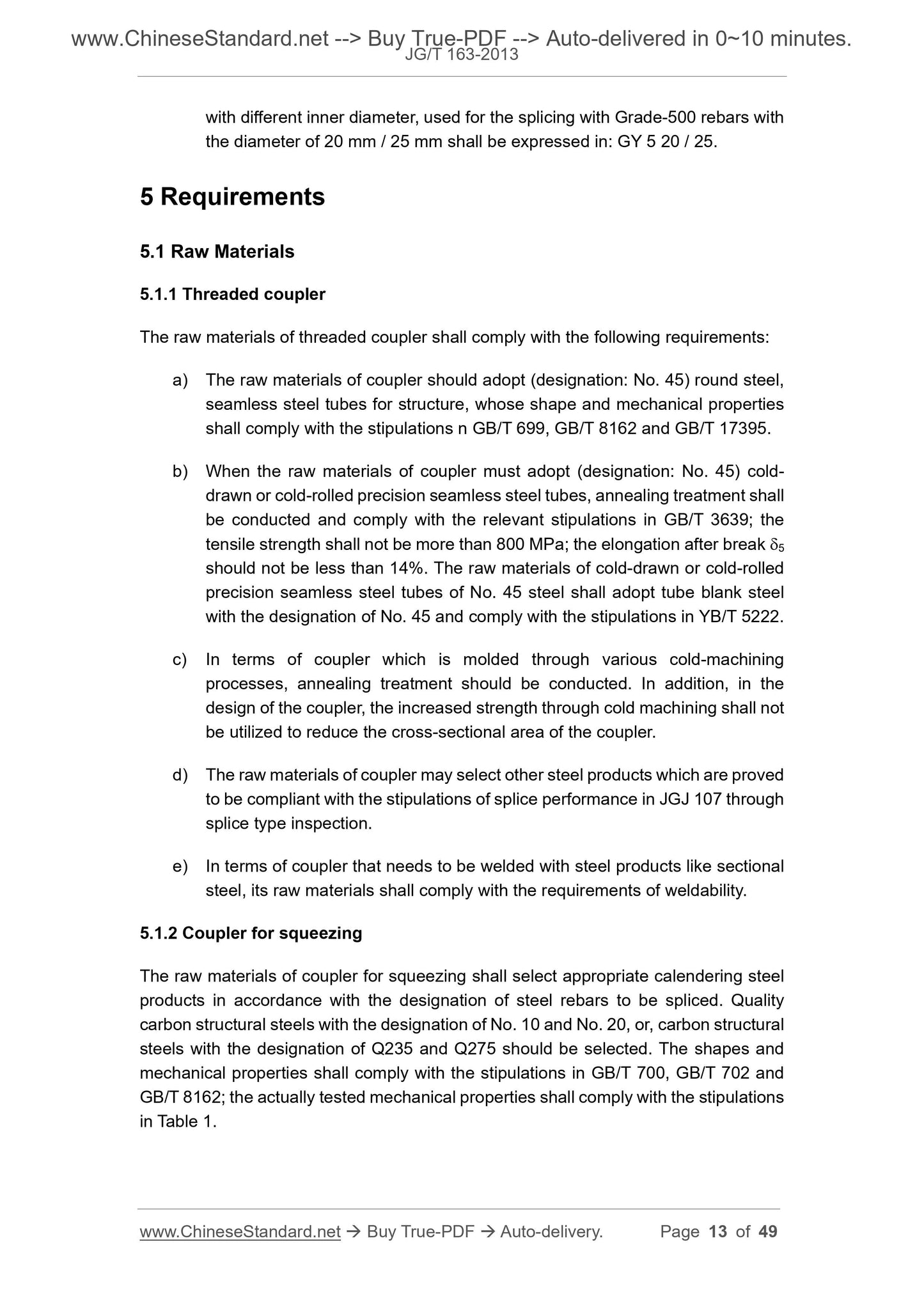 JG/T 163-2013 Page 6