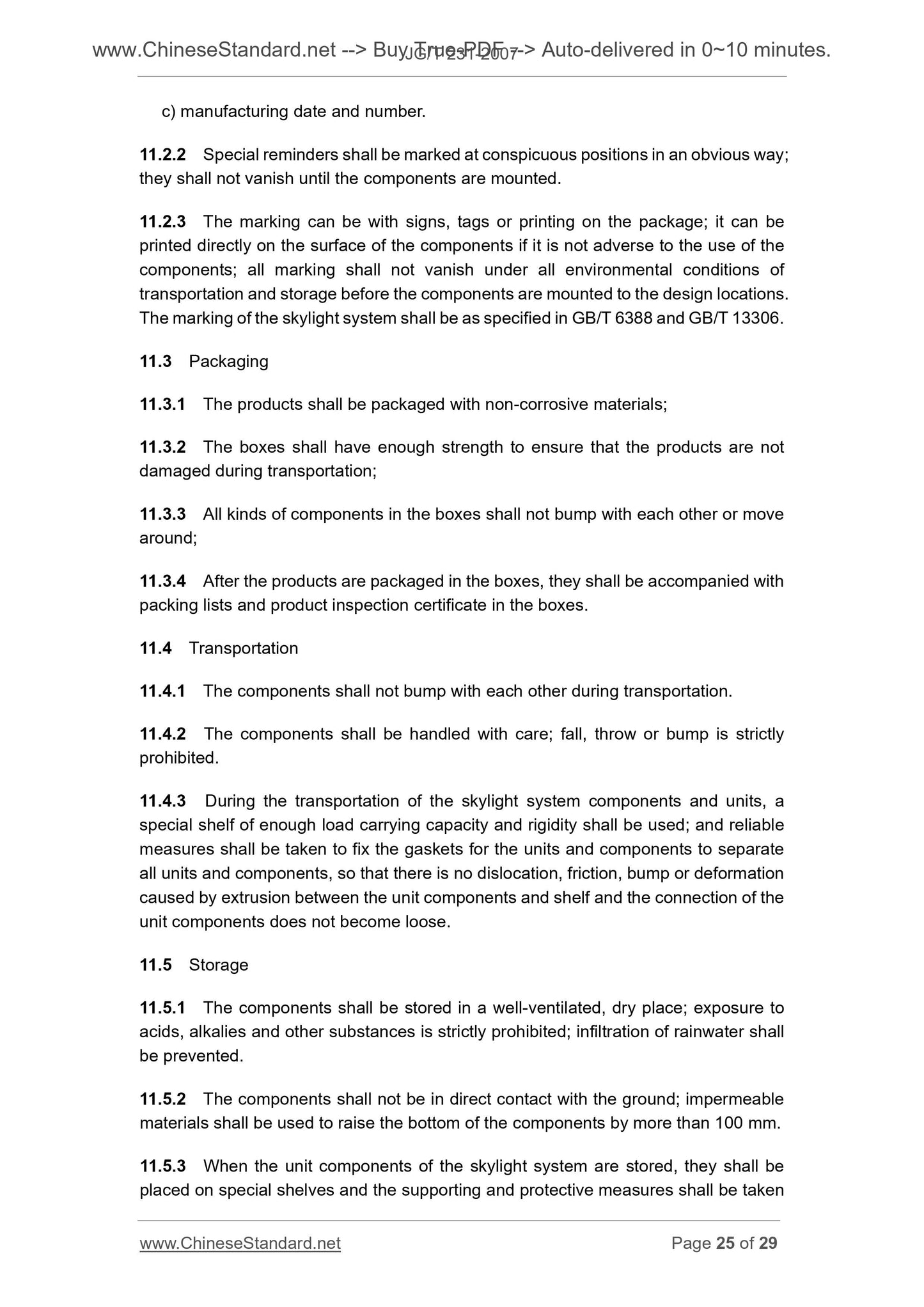 JG/T 231-2007 Page 11