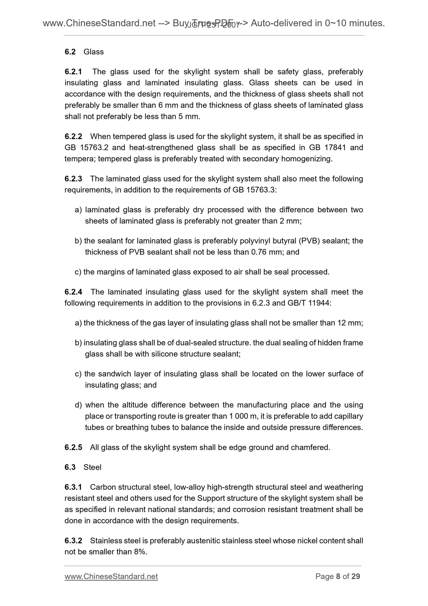 JG/T 231-2007 Page 6
