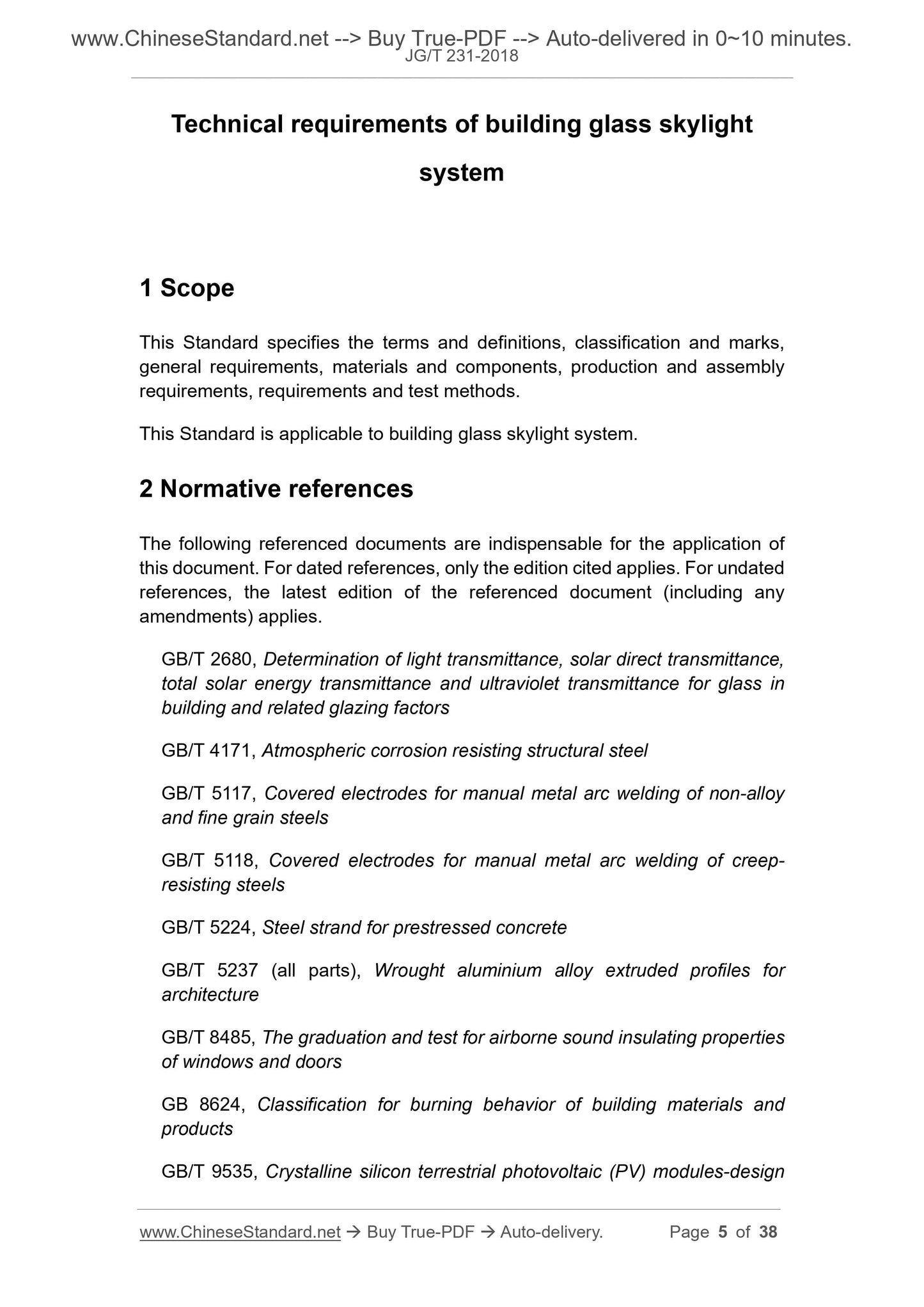JG/T 231-2018 Page 3