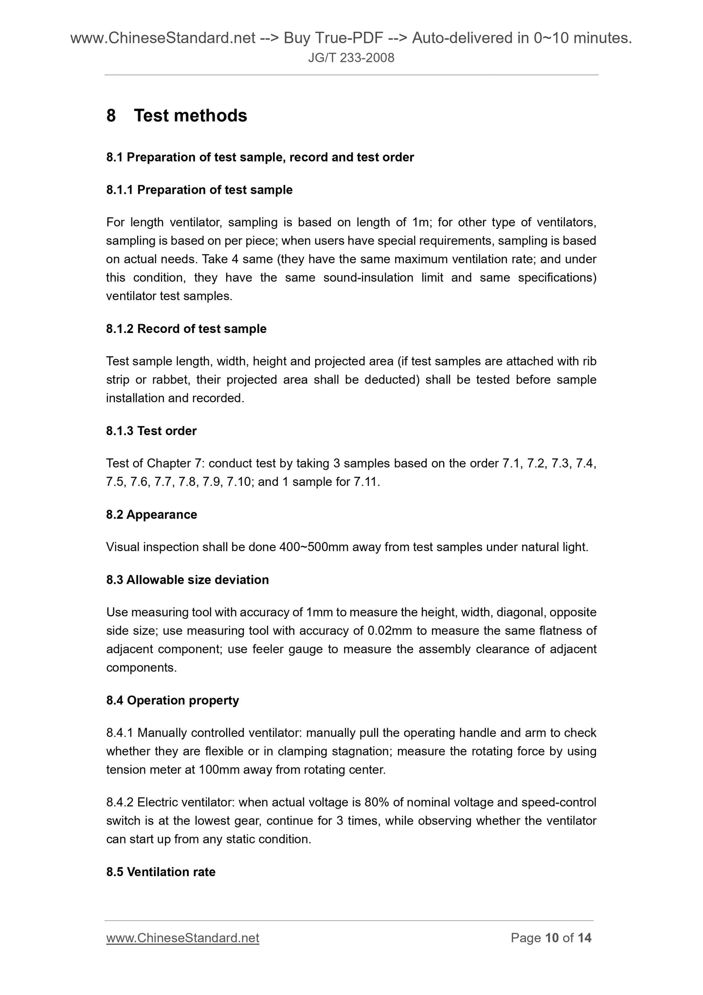 JG/T 233-2008 Page 7