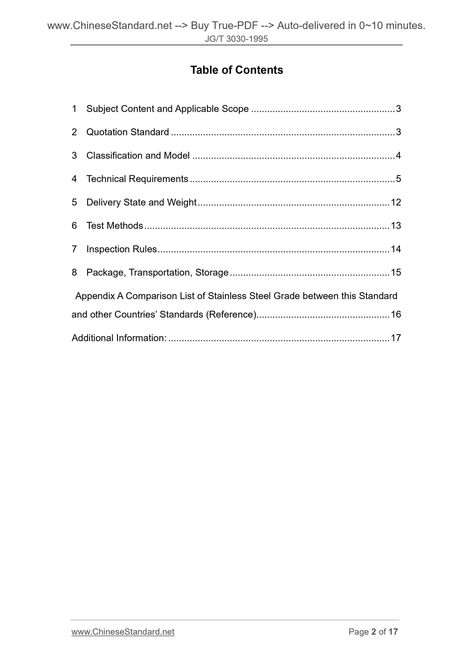 JG/T 3030-1995 Page 2