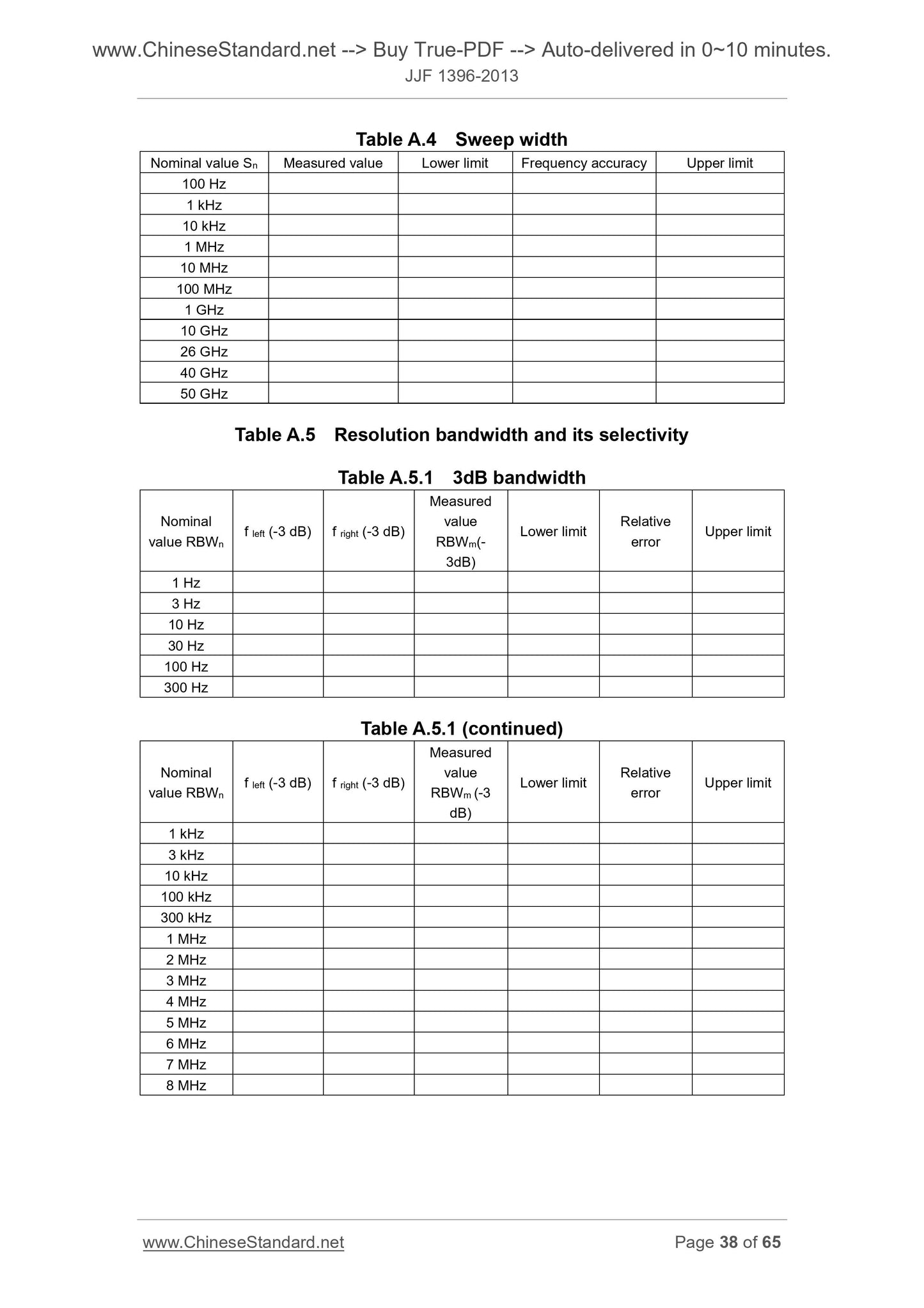 JJF 1396-2013 Page 12