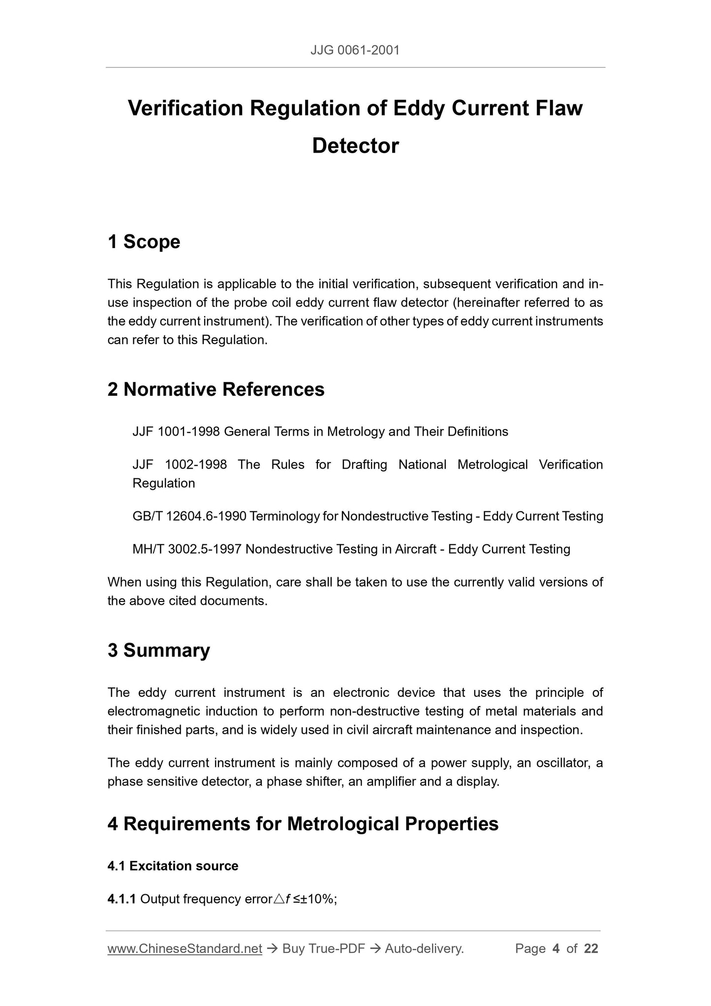JJG 0061-2001 Page 3