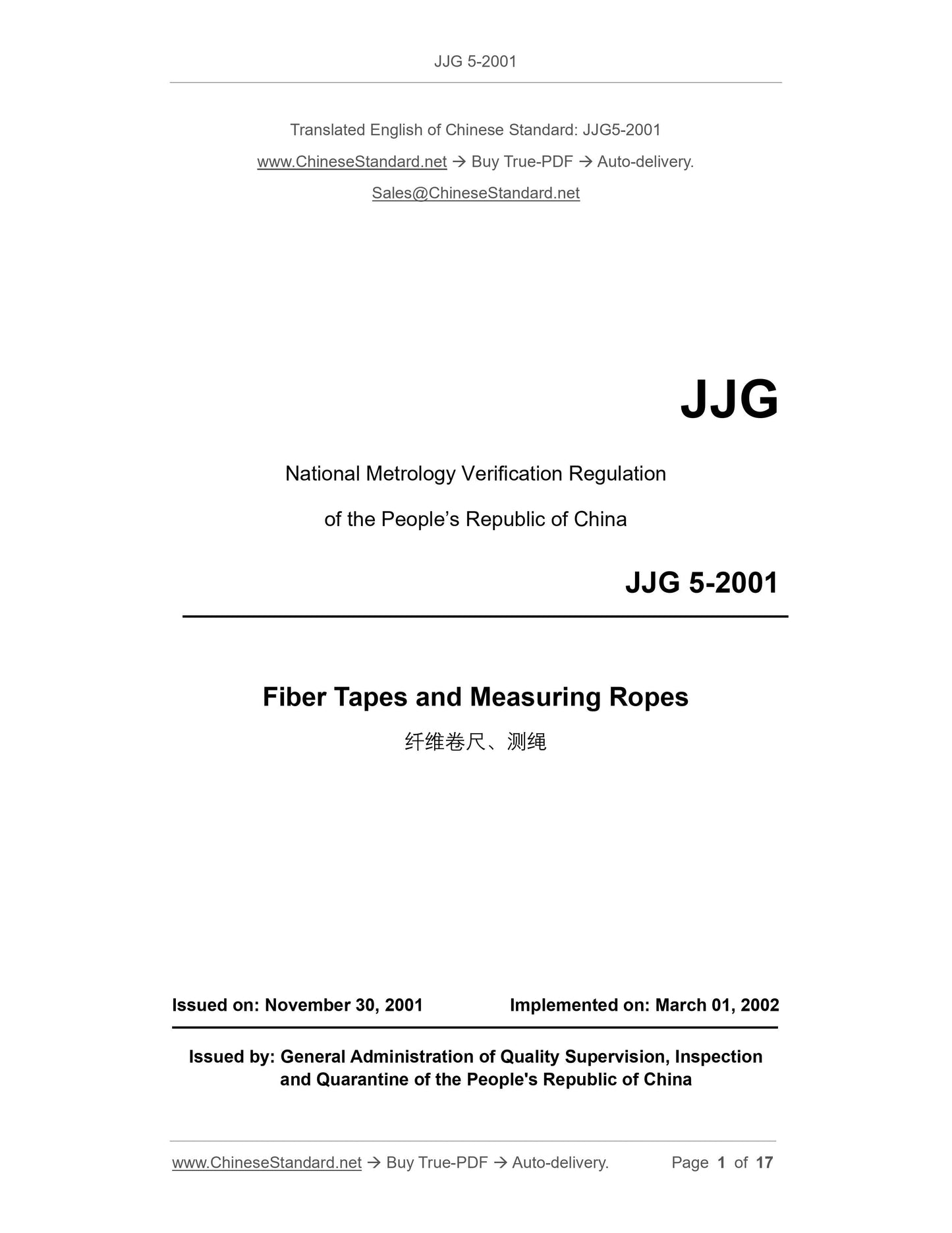JJG 5-2001 Page 1