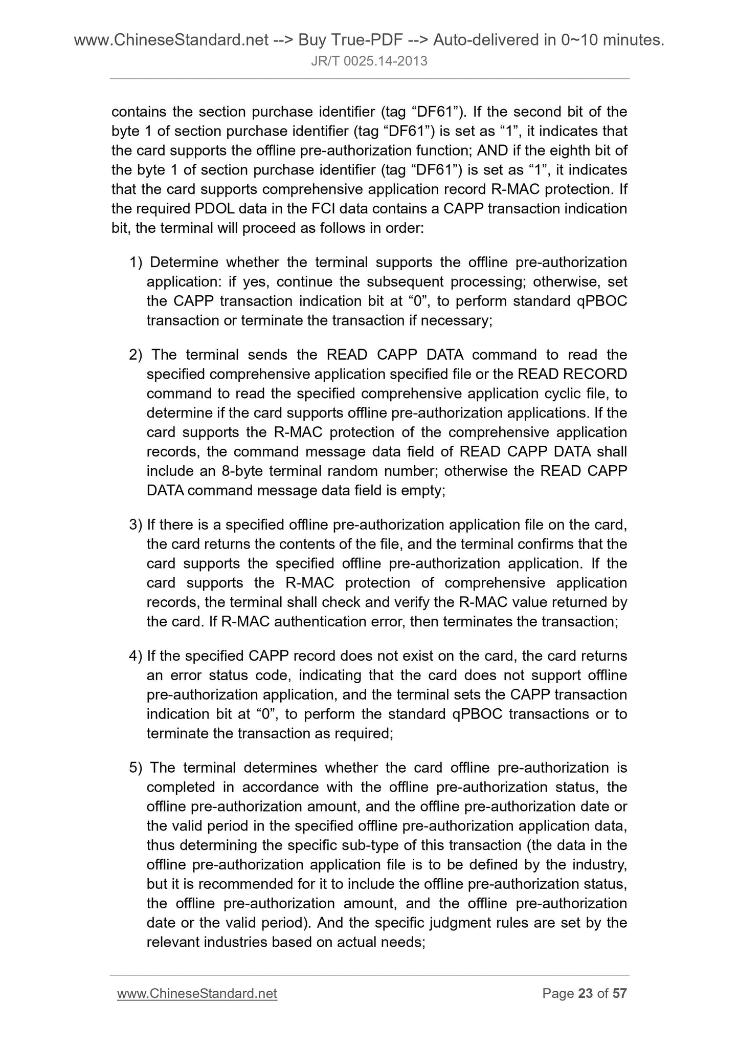 JR/T 0025.14-2013 Page 9