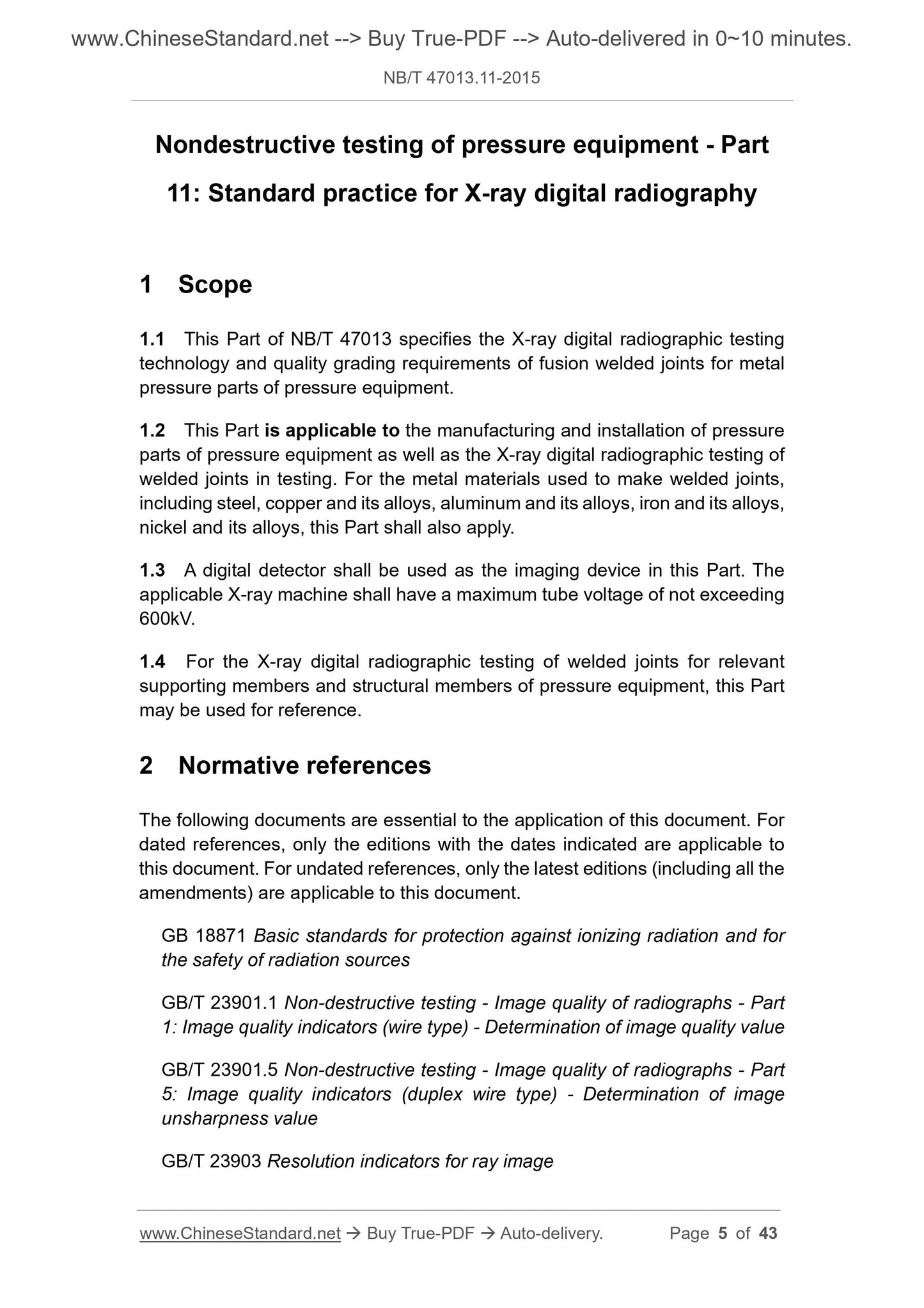 NB/T 47013.11-2015 Page 3