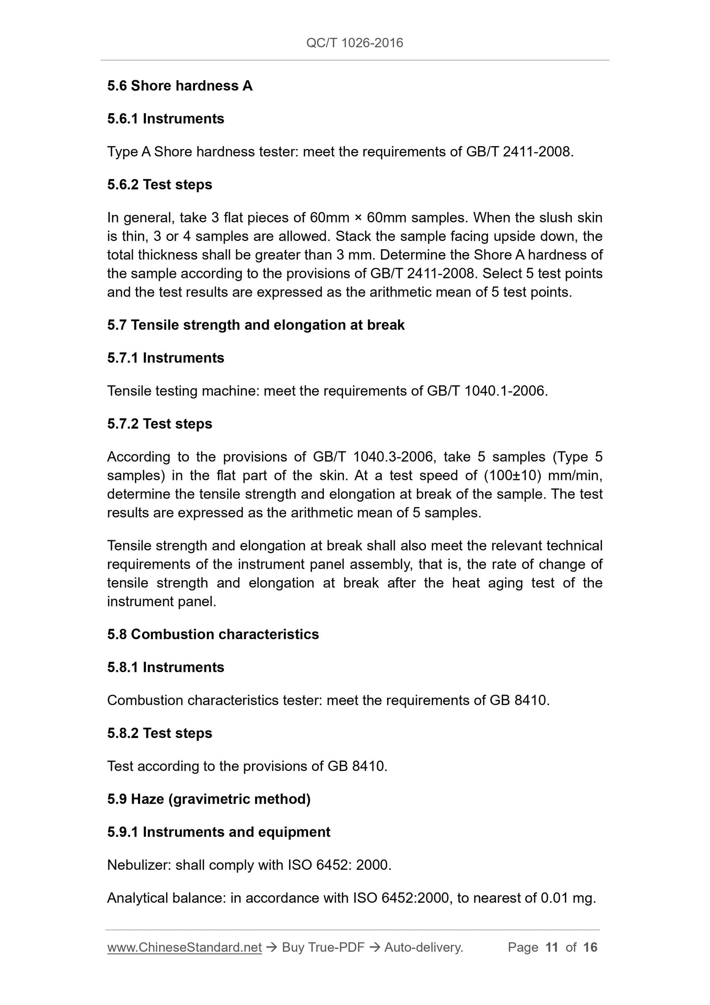 QC/T 1026-2016 Page 11