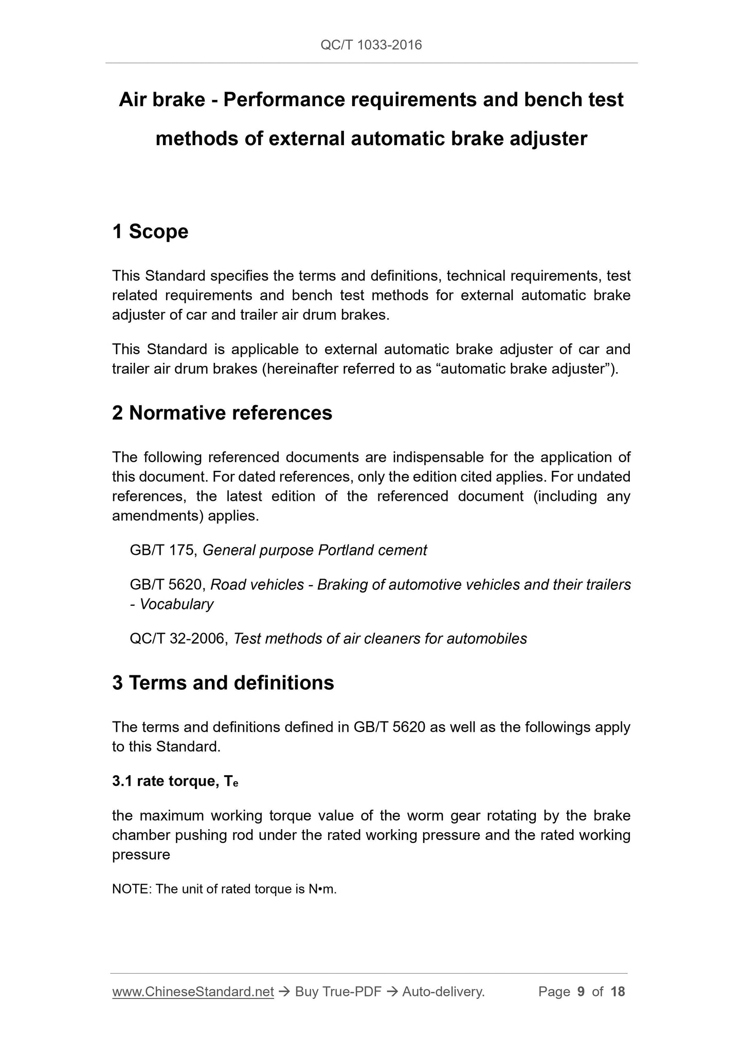 QC/T 1033-2016 Page 9