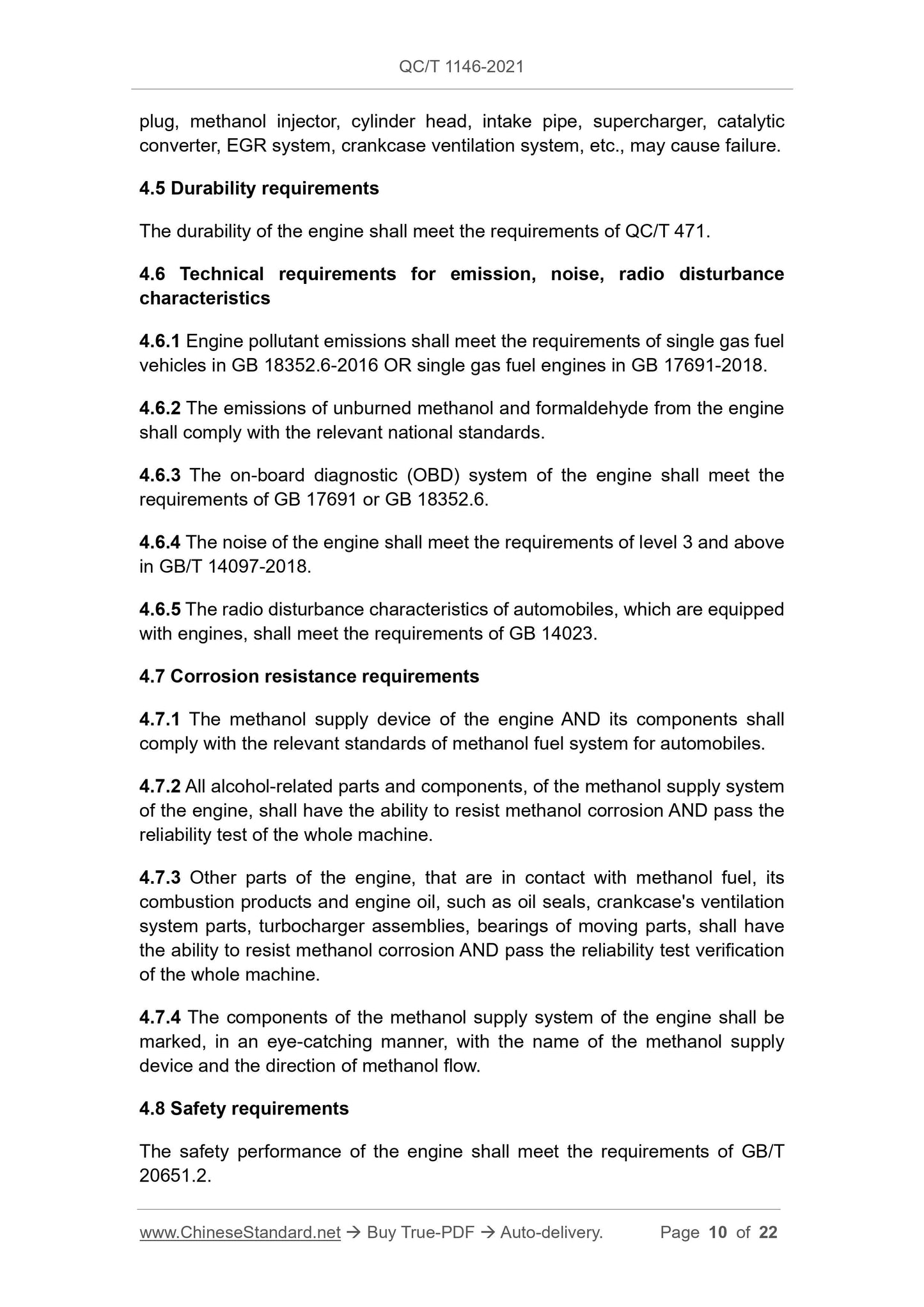 QC/T 1146-2021 Page 10