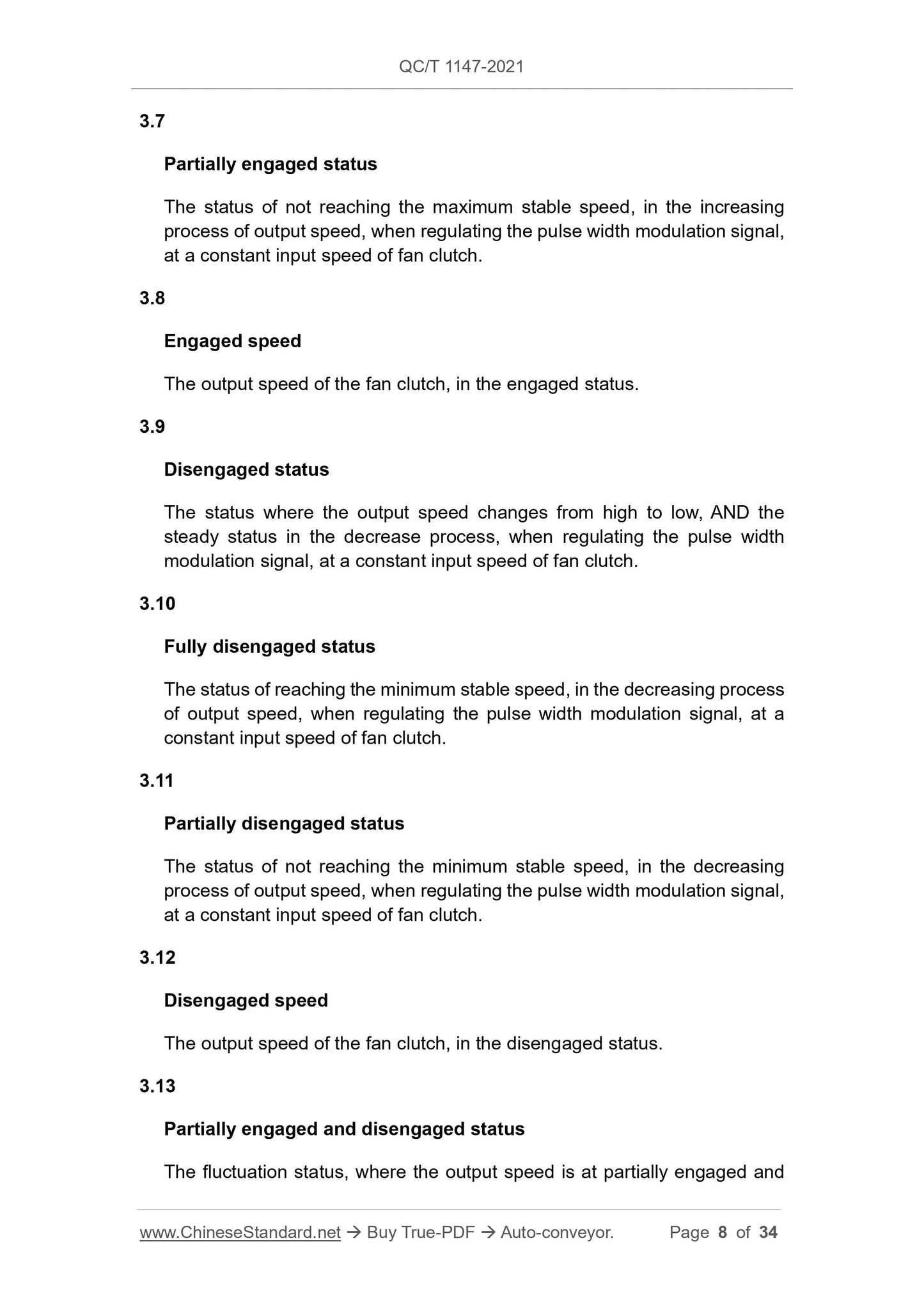 QC/T 1147-2021 Page 8