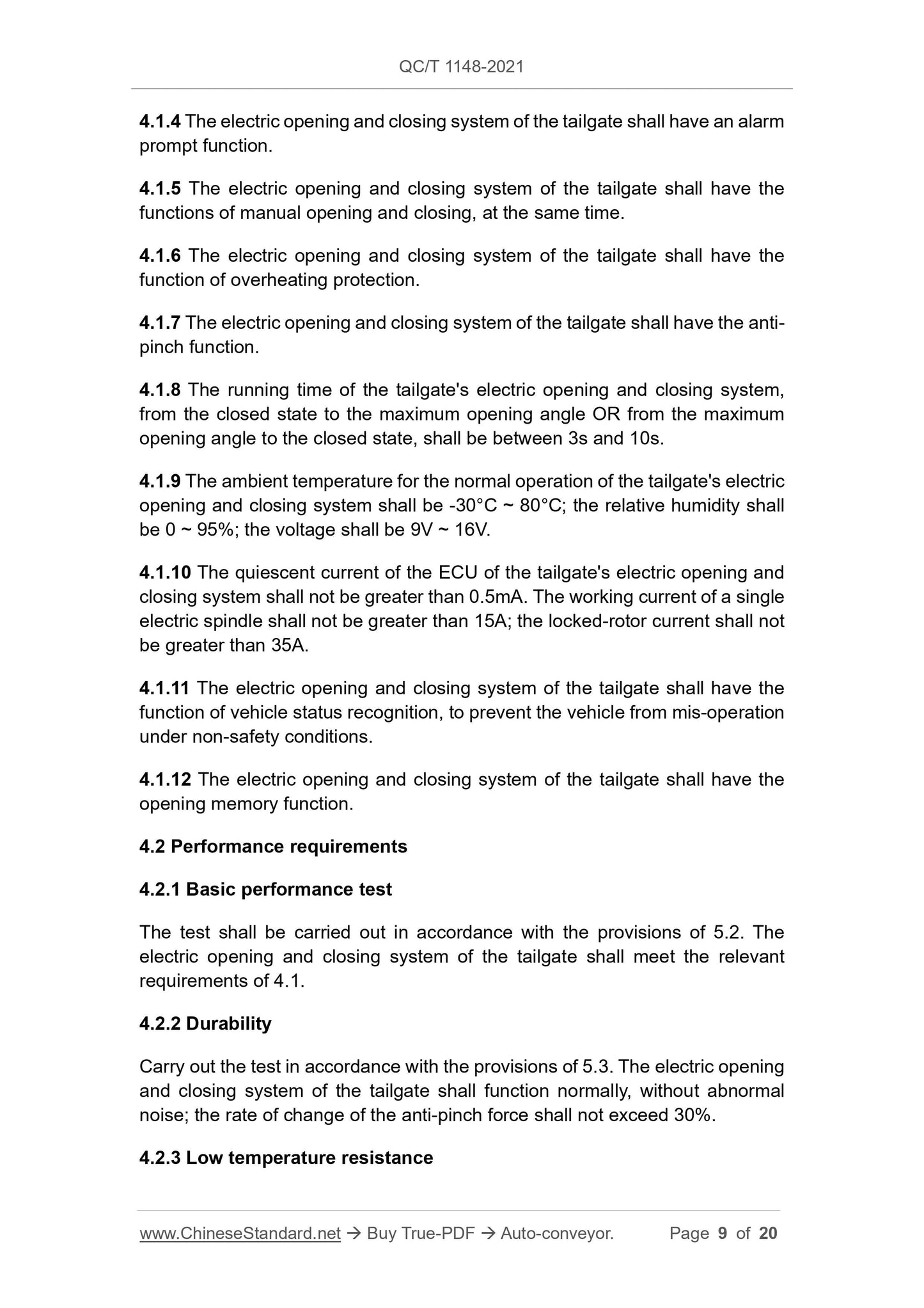 QC/T 1148-2021 Page 9
