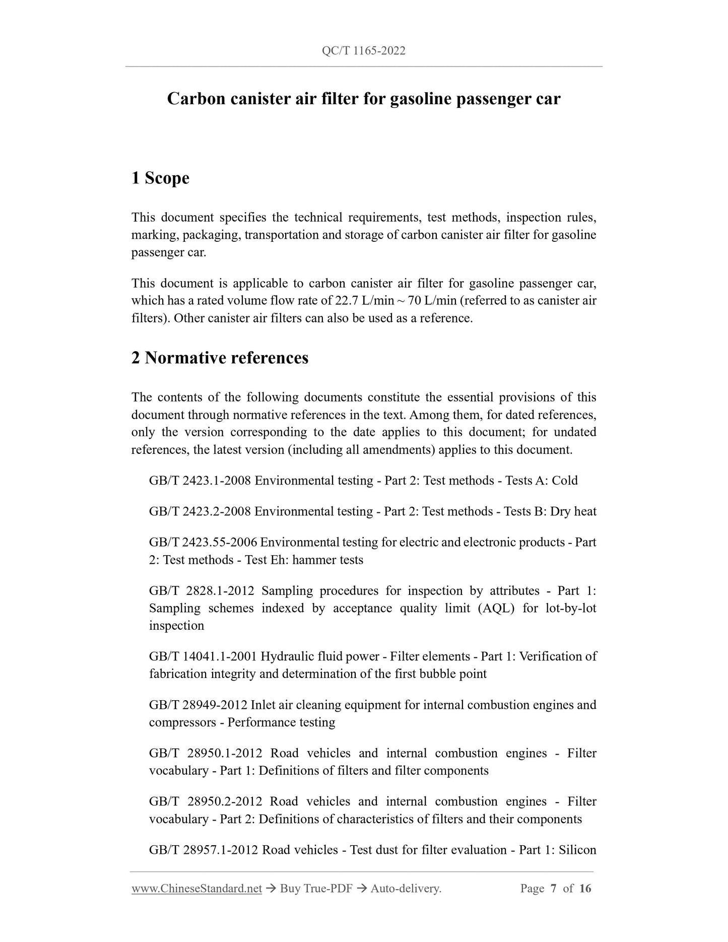 QC/T 1165-2022 Page 7