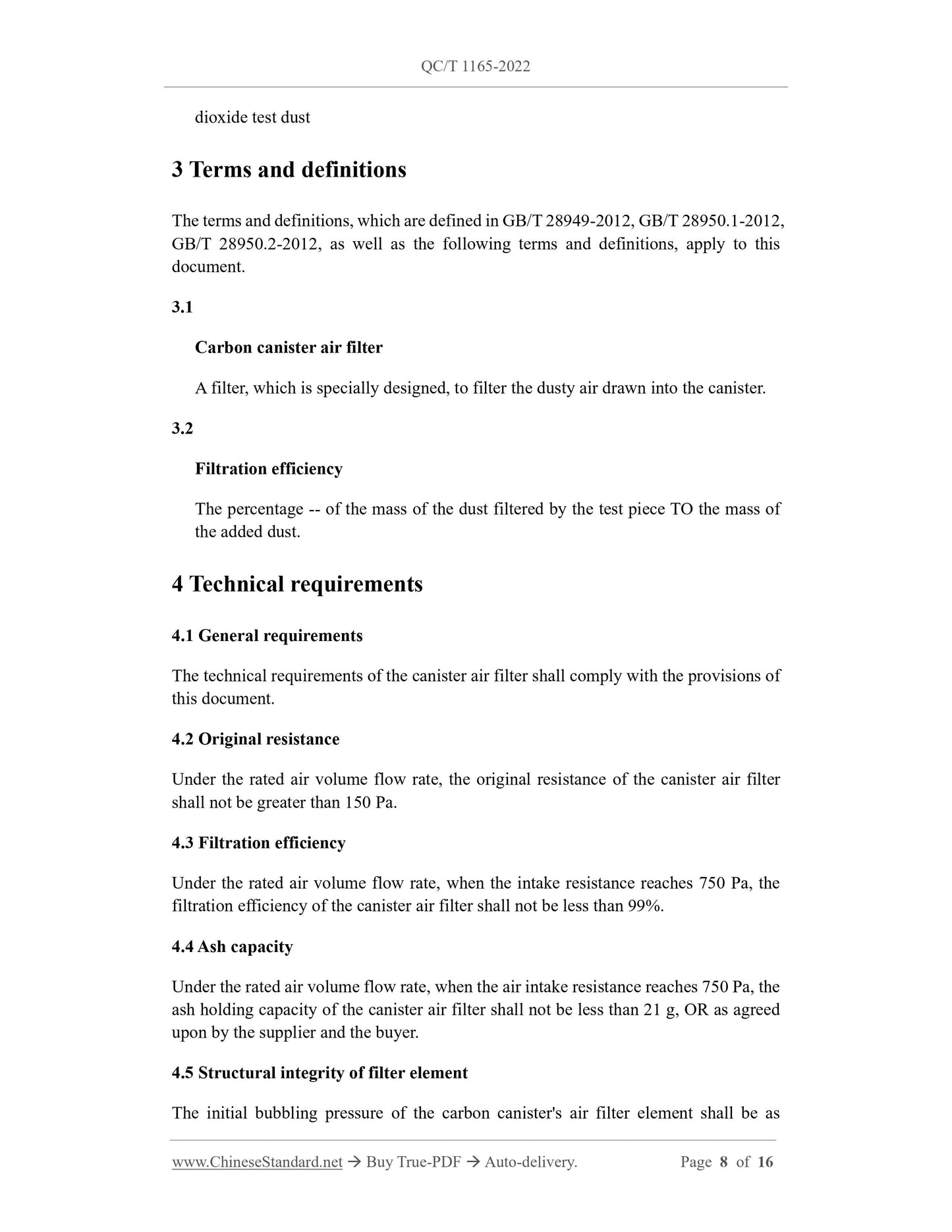 QC/T 1165-2022 Page 8
