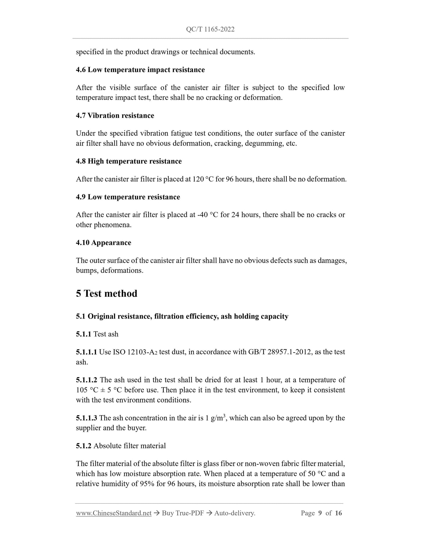 QC/T 1165-2022 Page 9