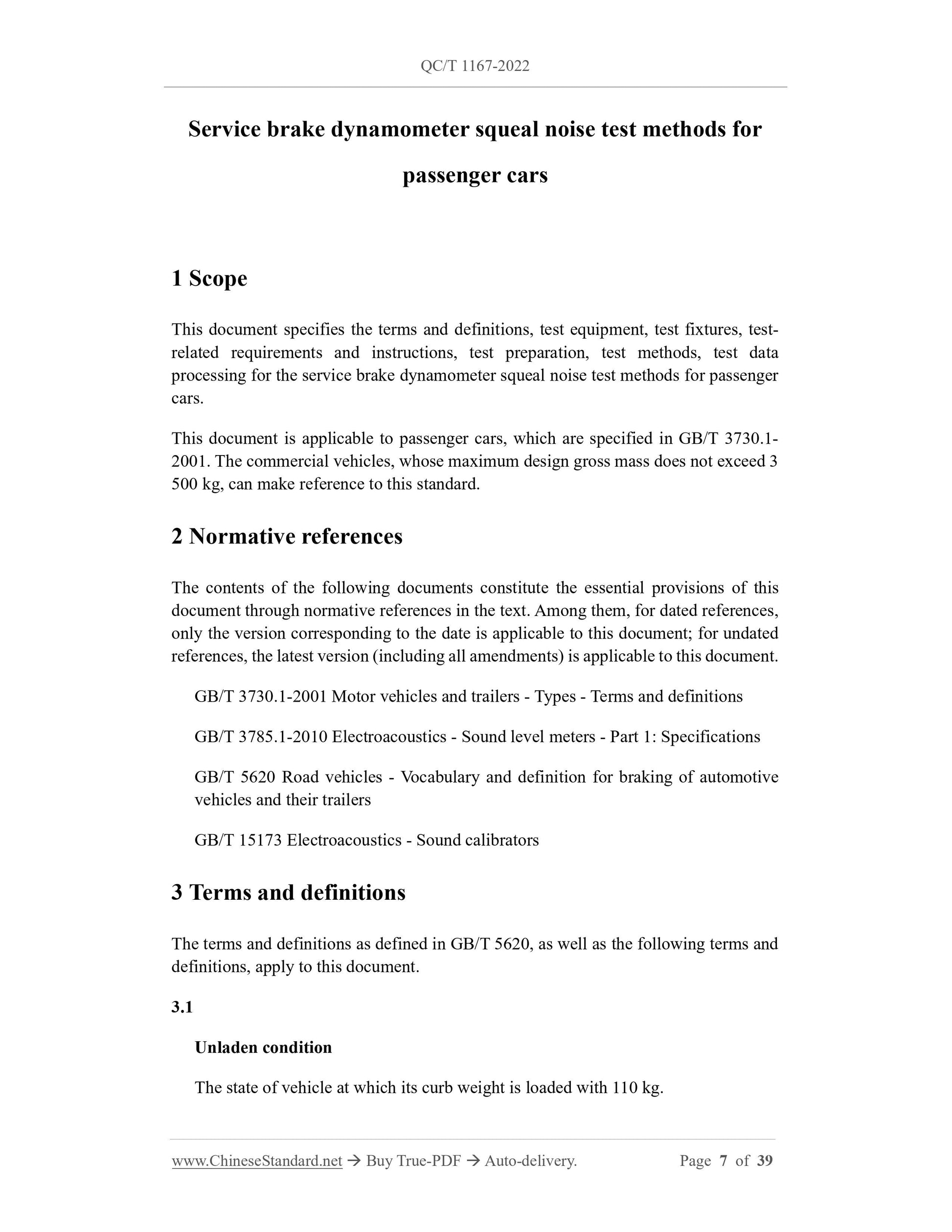 QC/T 1167-2022 Page 7